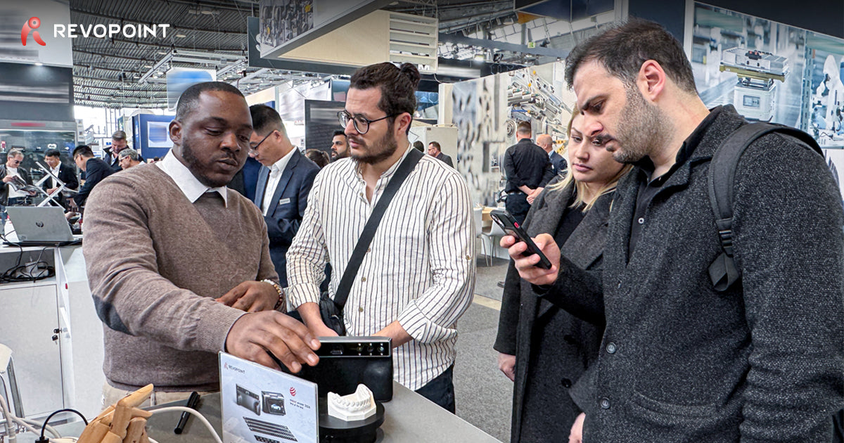 We're LIVE at Control 2025! Experience Revopoint's Innovations at Booth #3504!