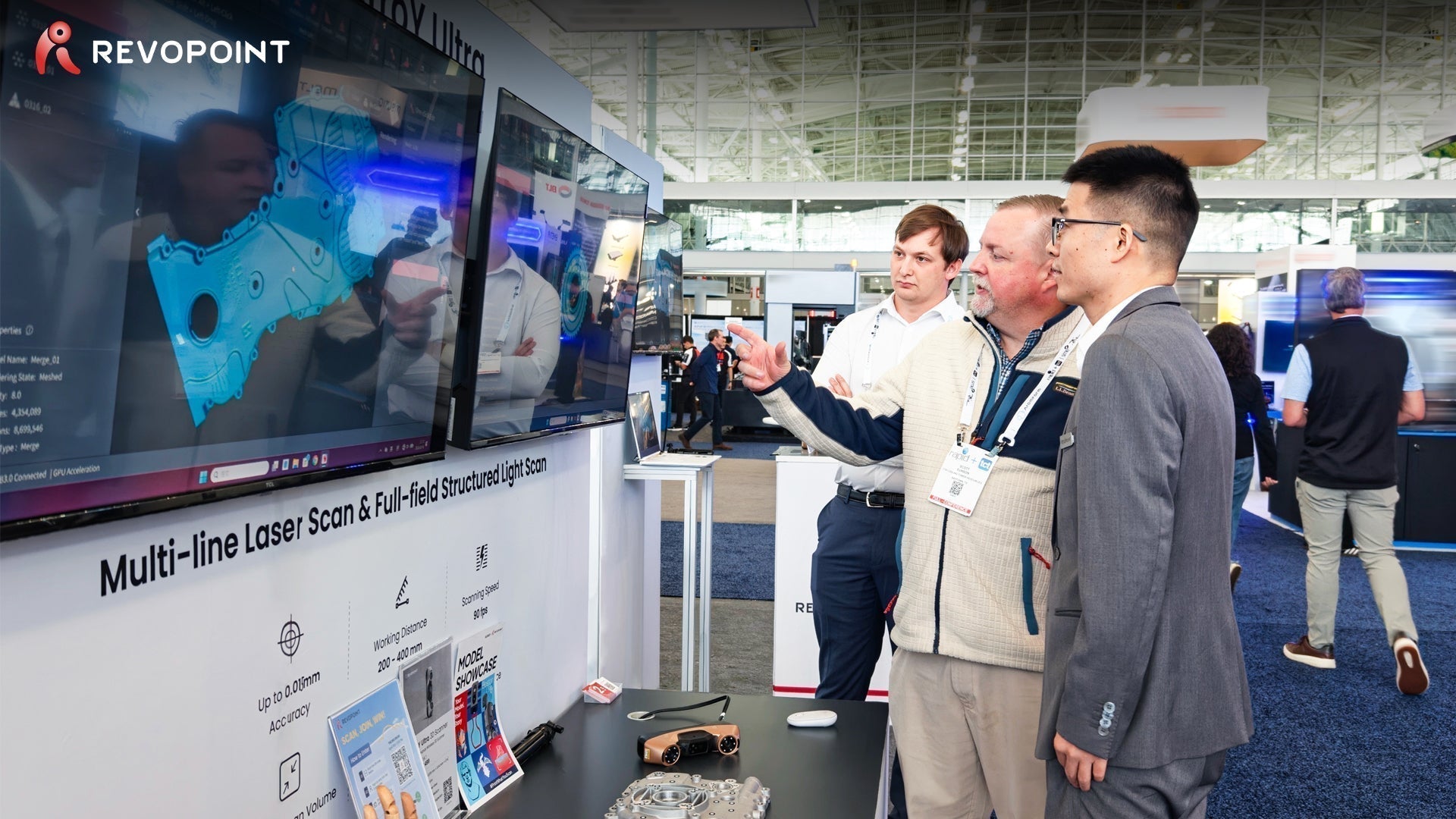 Revopoint Expands the Boundaries of 3D Scanning at RAPID + TCT 2026 Boston: Introducing the POP 4 and MetroY Ultra