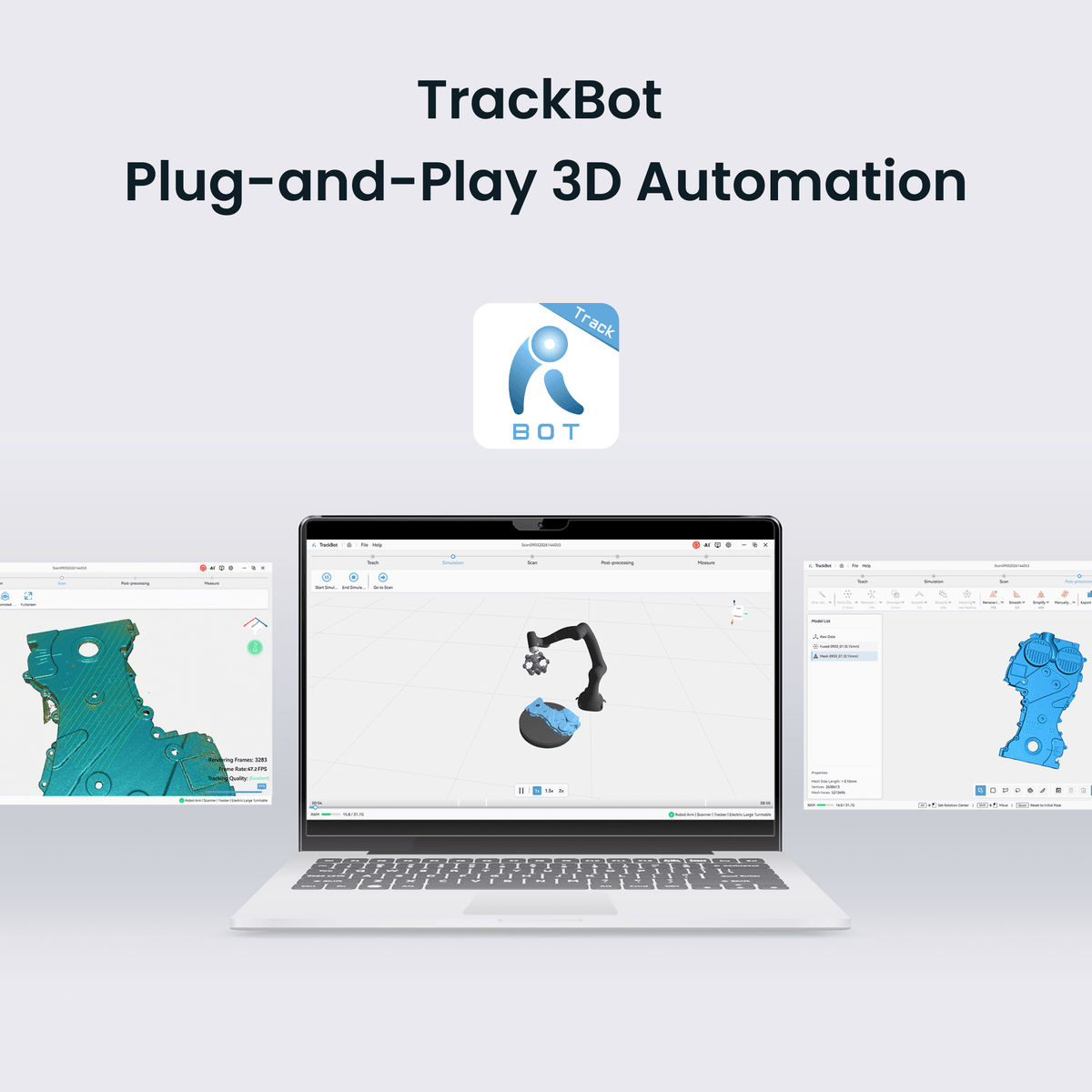 Revopoint Metrohub 09TR: Automated Robotic 3D Scanner
