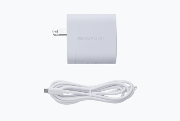 65W Dual USB Type-C Port Power Adapter