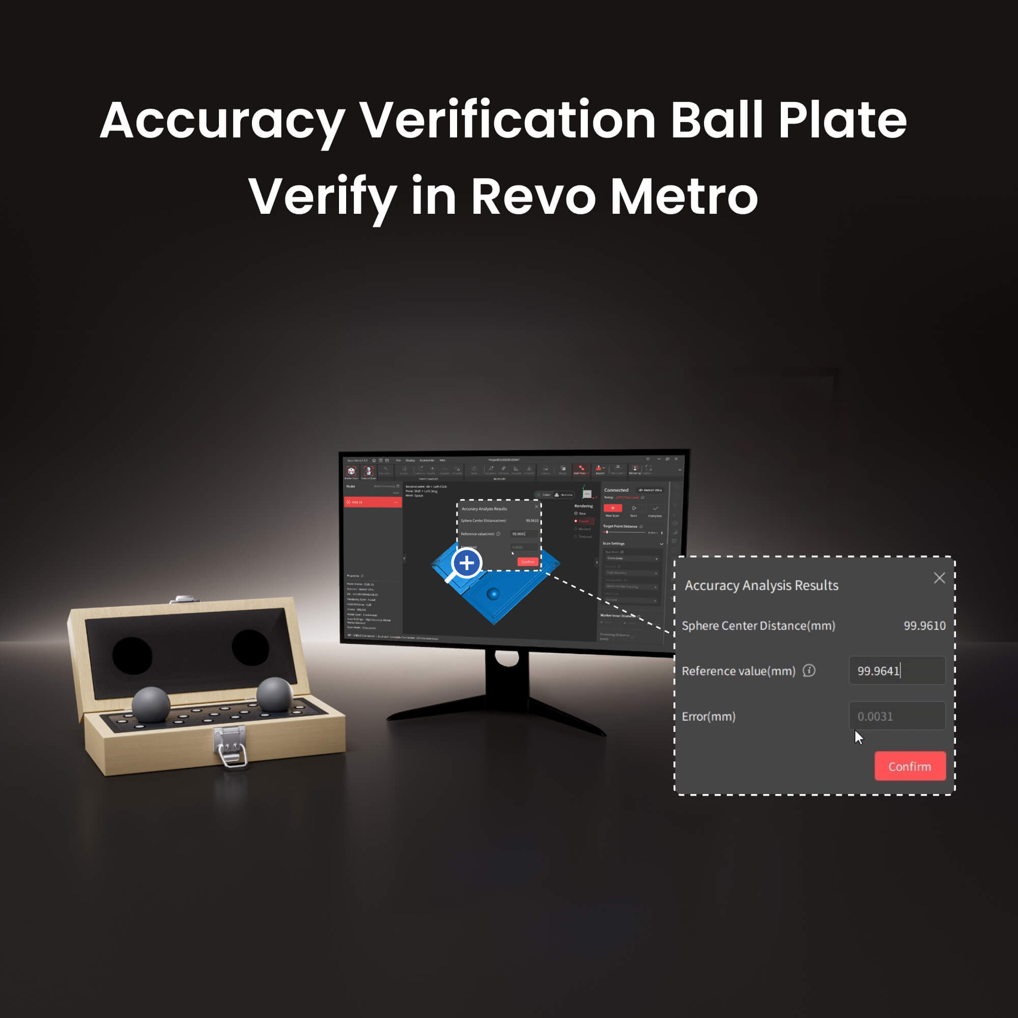 Accuracy Verification Ball Plate