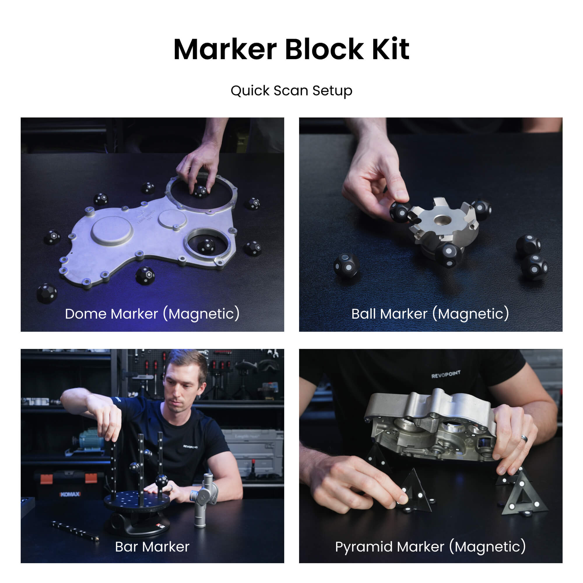 Marker Block Kit quick scan setup