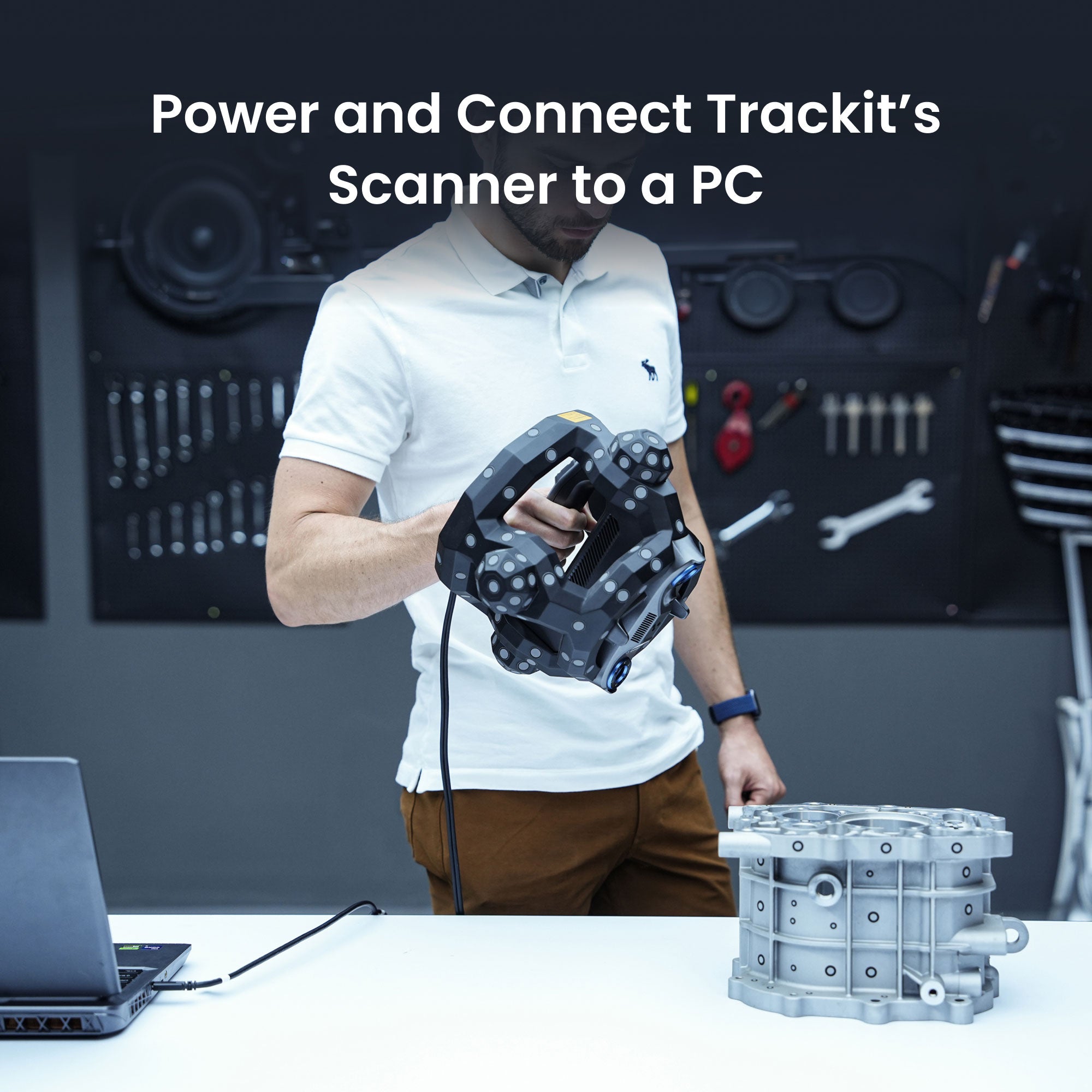 Trackit Scanner-PC Cable