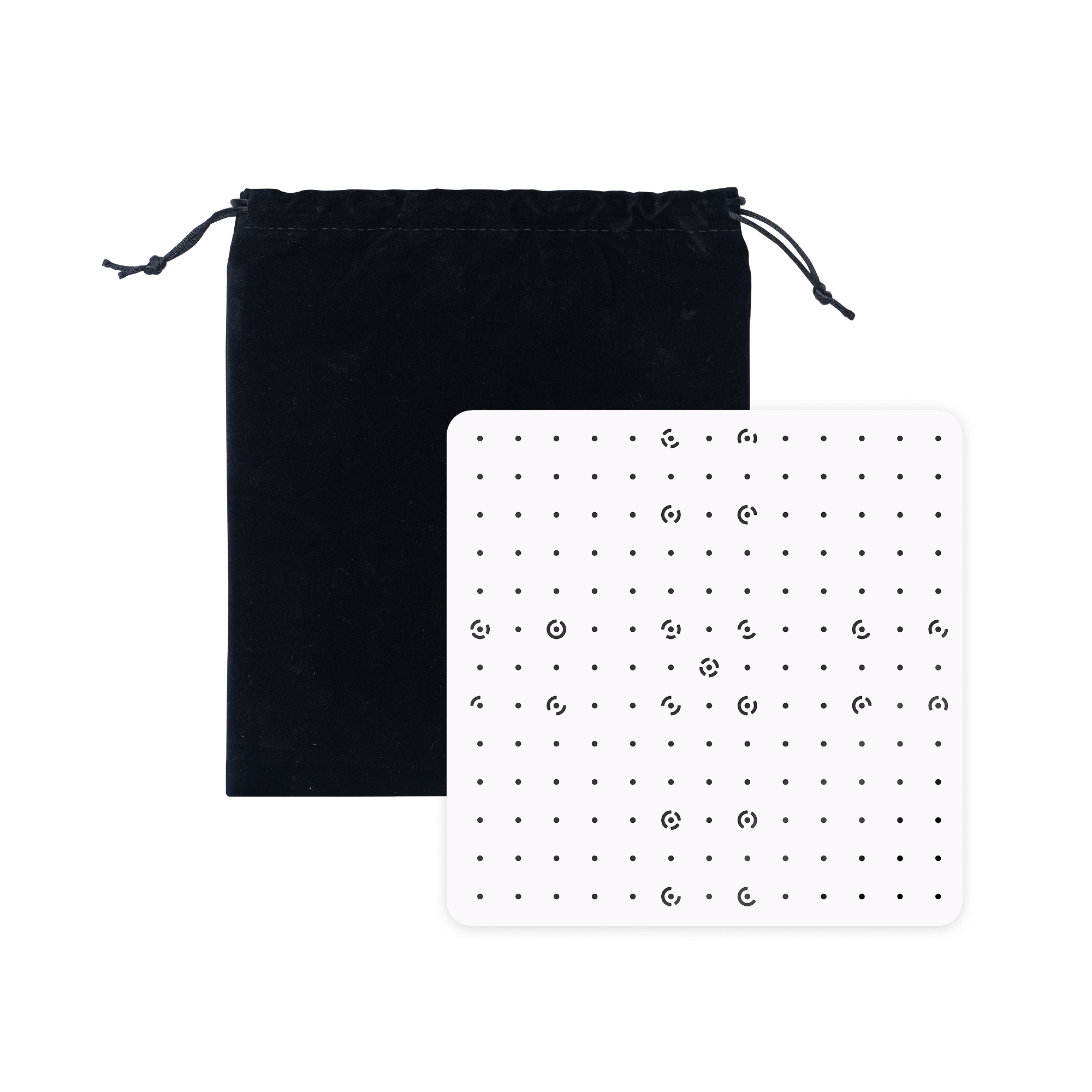 Glass substrate with a high-precision coded calibration surface for INSPIRE 2