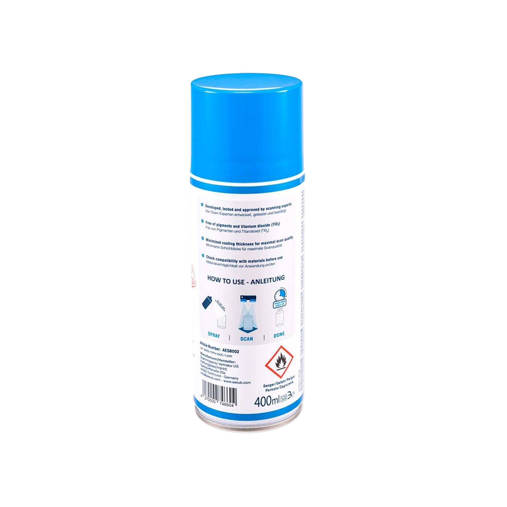 Scanning Spray - Revopoint 3D US