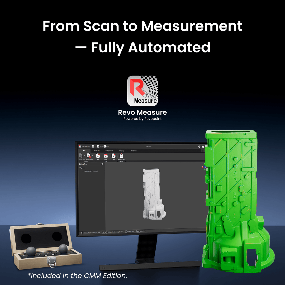 Revopoint Metrohub 09TR: Automated Robotic 3D Scanner