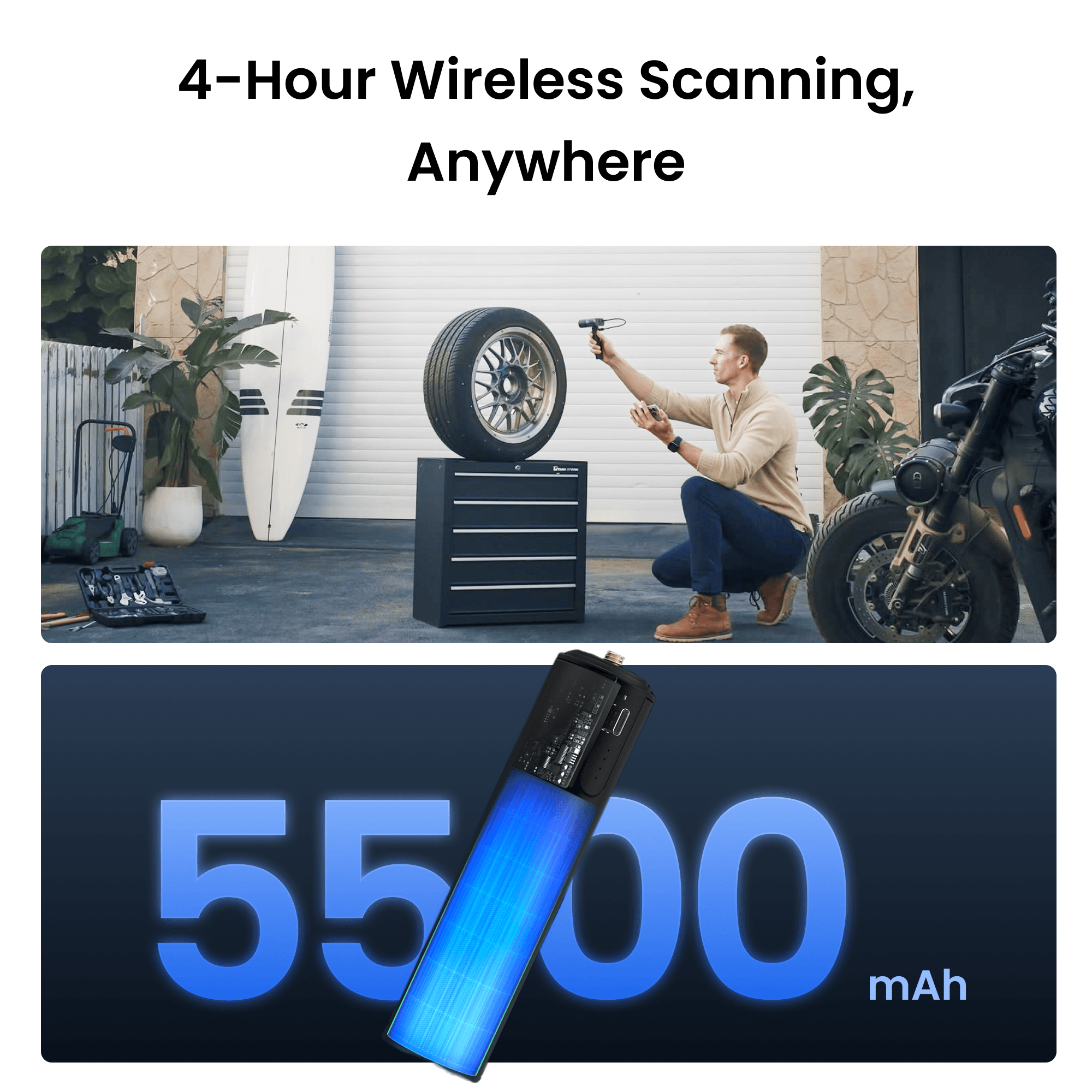 Revopoint POP 4: 5-in-1 Versatile 3D Scanner with Blue Laser & Infrared Light