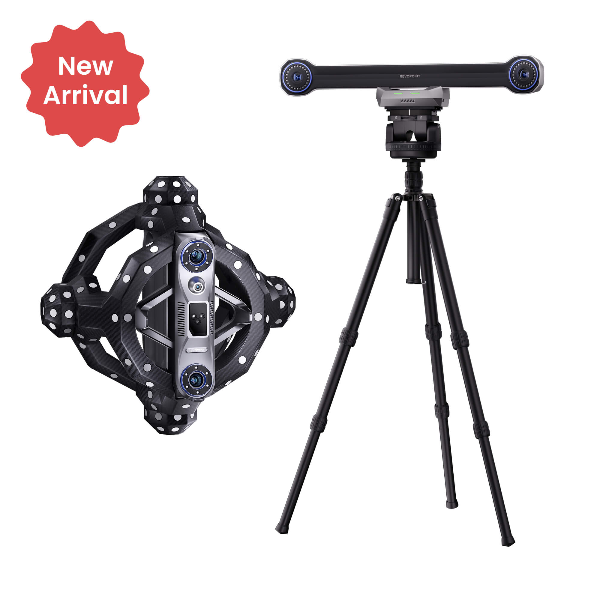 Revopoint Trackit: Optical Tracking 3D Scanner for Marker-free Scans