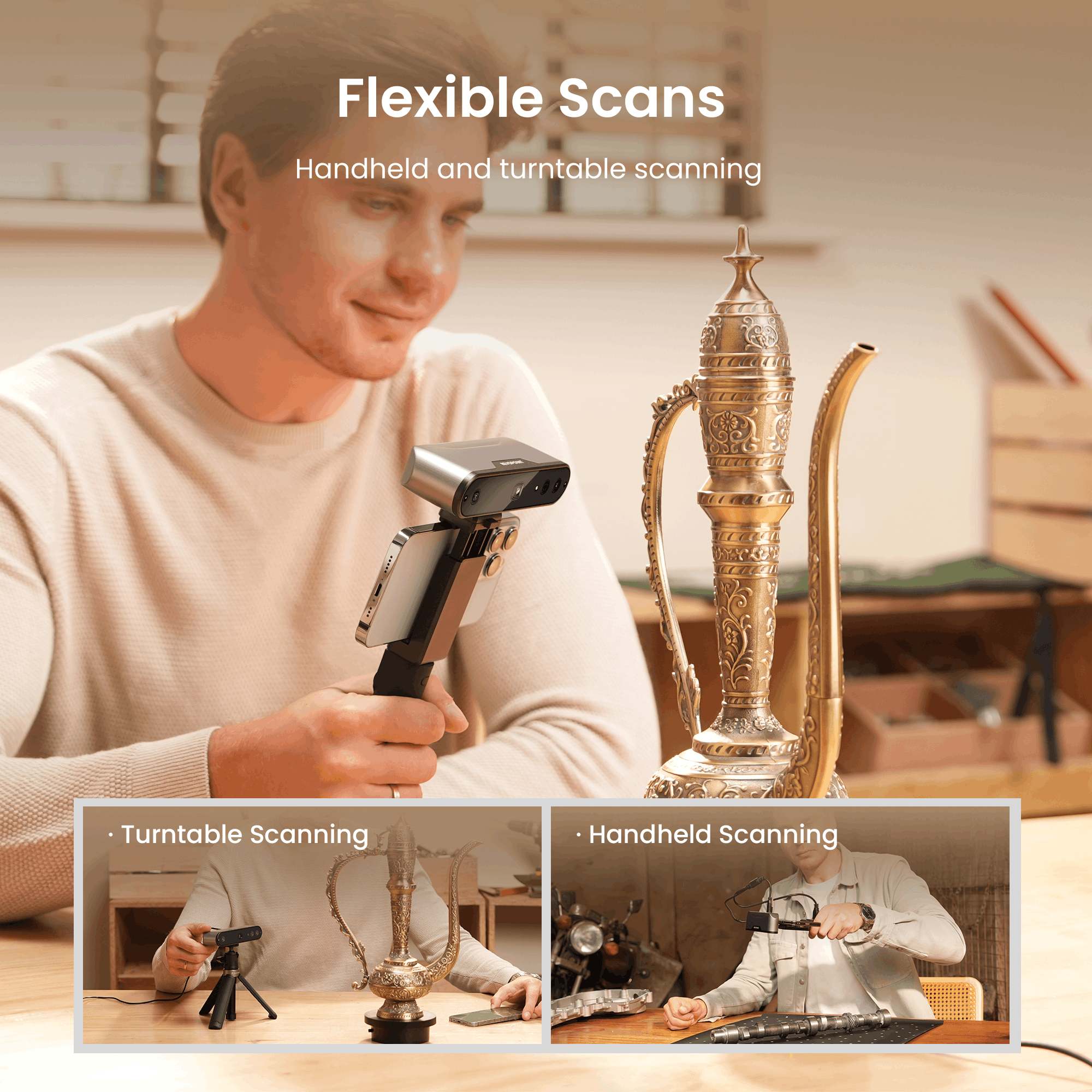 INSPIRE flexible scans