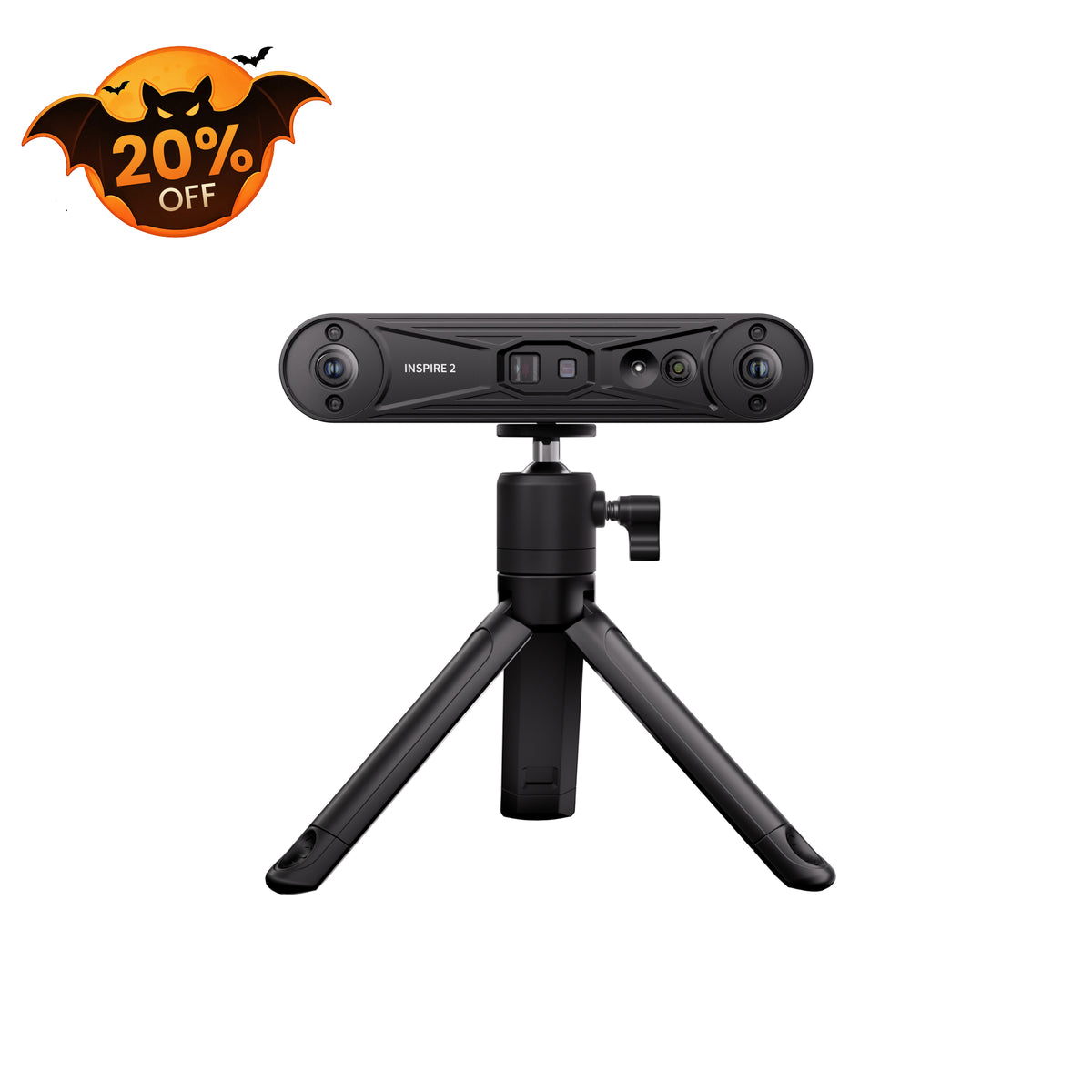 Revopoint INSPIRE 2: Wireless Infrared Laser and Structured Light 3D Scanner