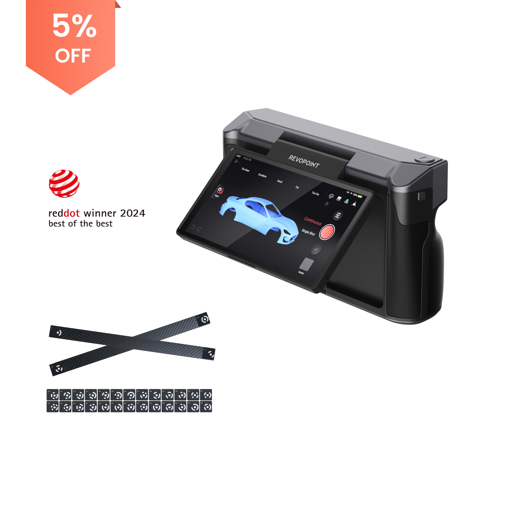 All-in-one 3D Scanner for Professional Applications - Revopoint MIRACO