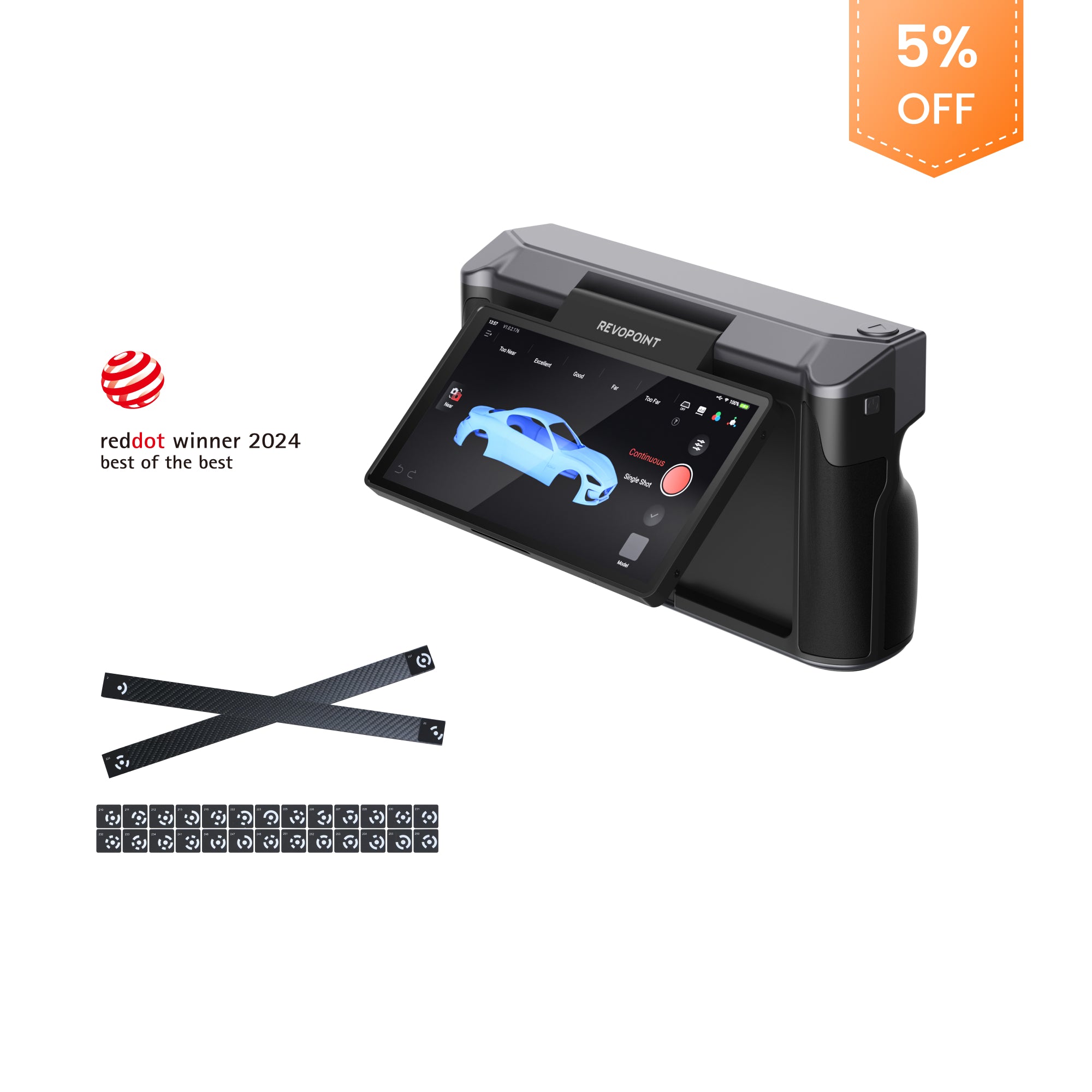 All-in-one 3D Scanner for Professional Applications - Revopoint MIRACO