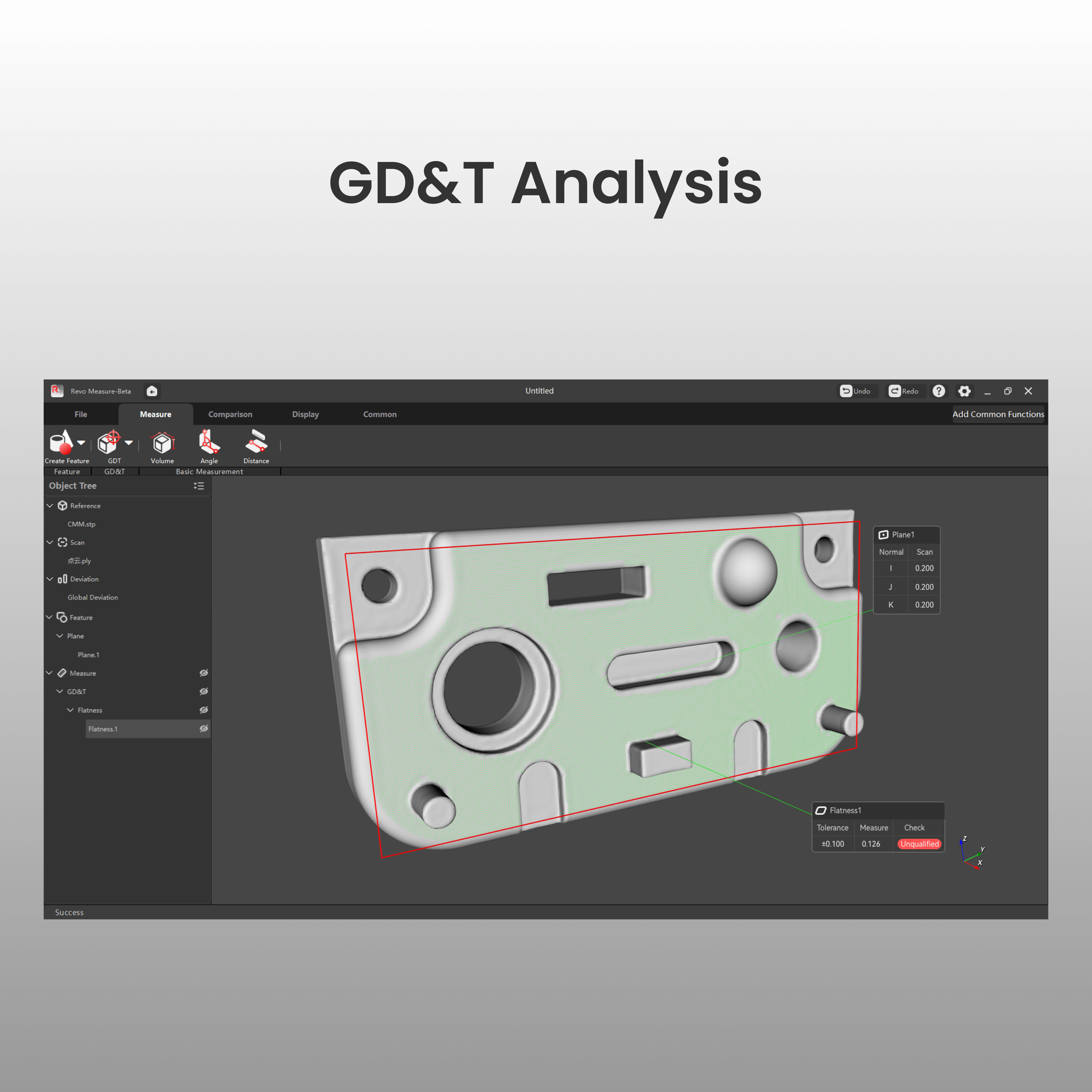 Revo Measure Monthly Plan — Professional 3D Measurement & GD&T Software