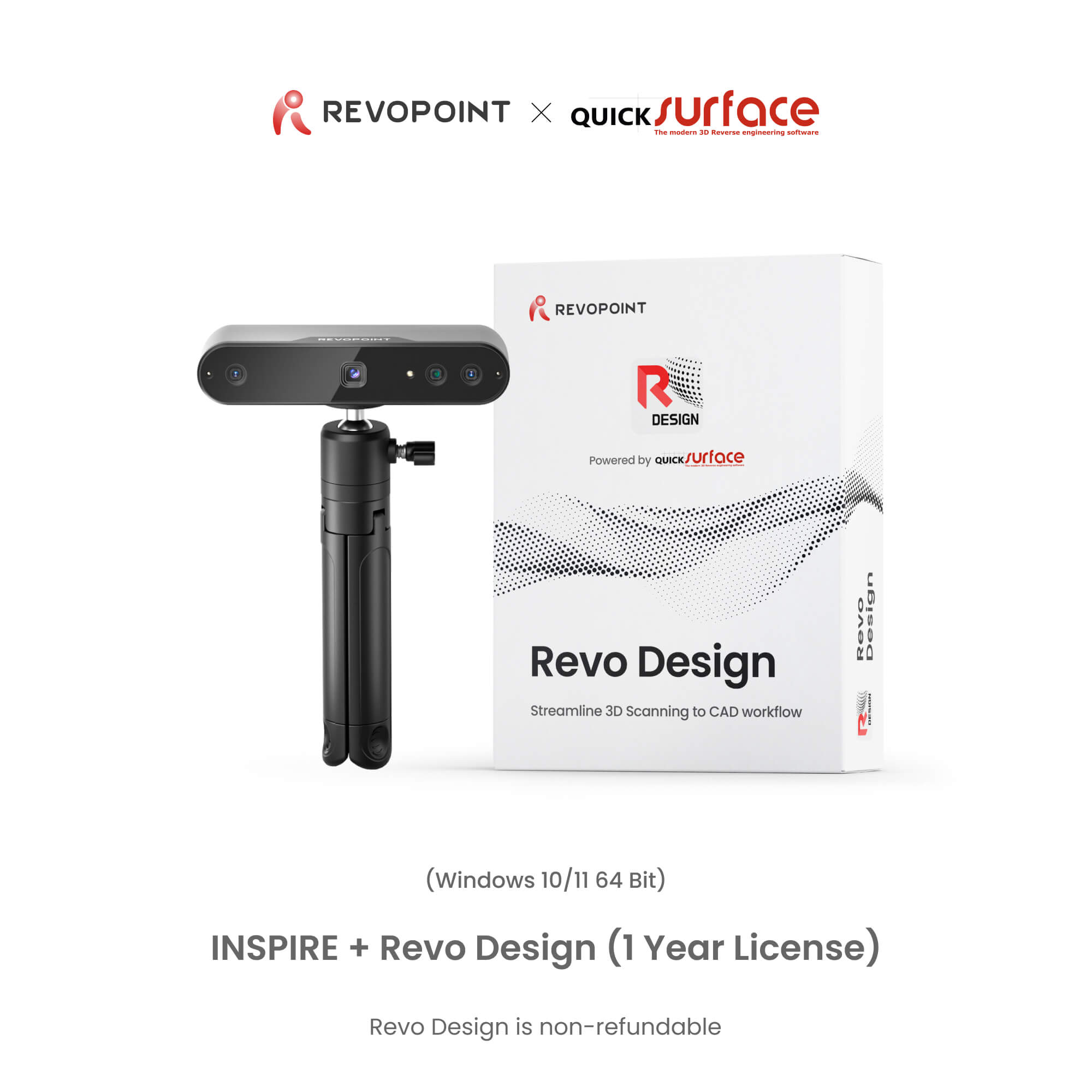 Revopoint INSPIRE: User-friendly Cost-effective 3D Scanner for 3D Printing