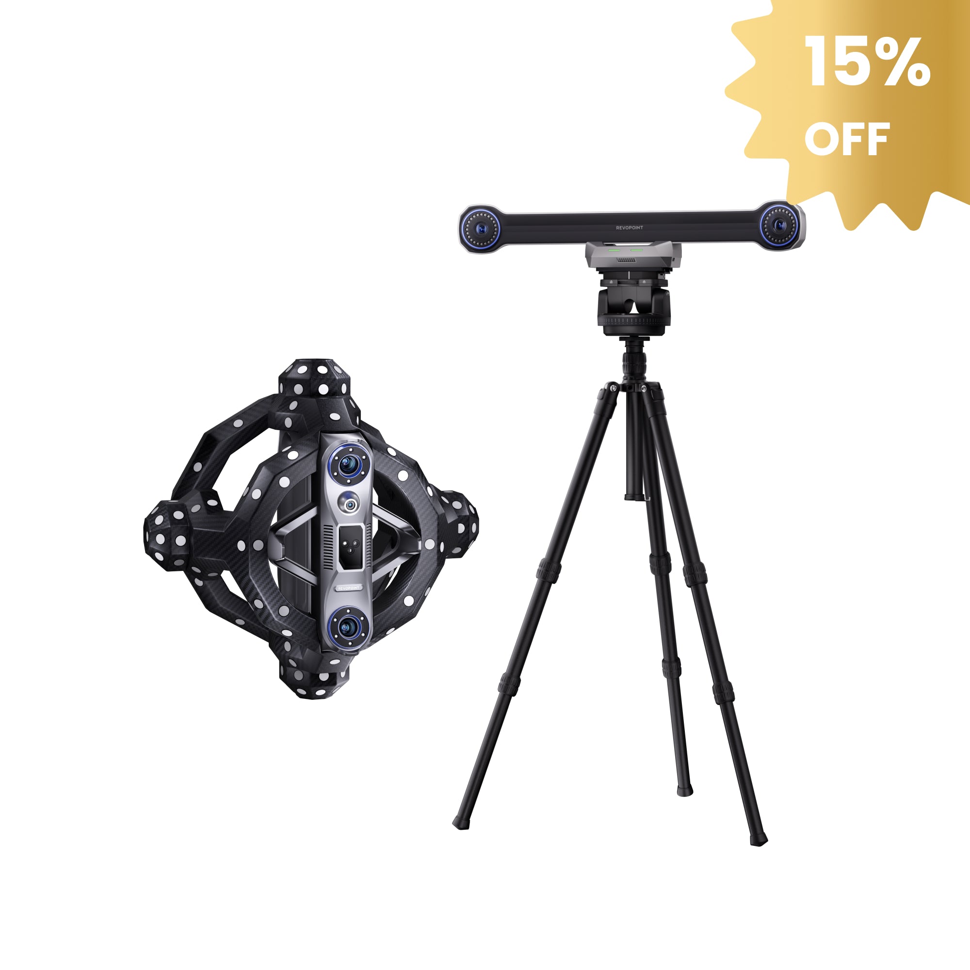 Revopoint Trackit: Optical Tracking 3D Scanner for Marker-free Scans