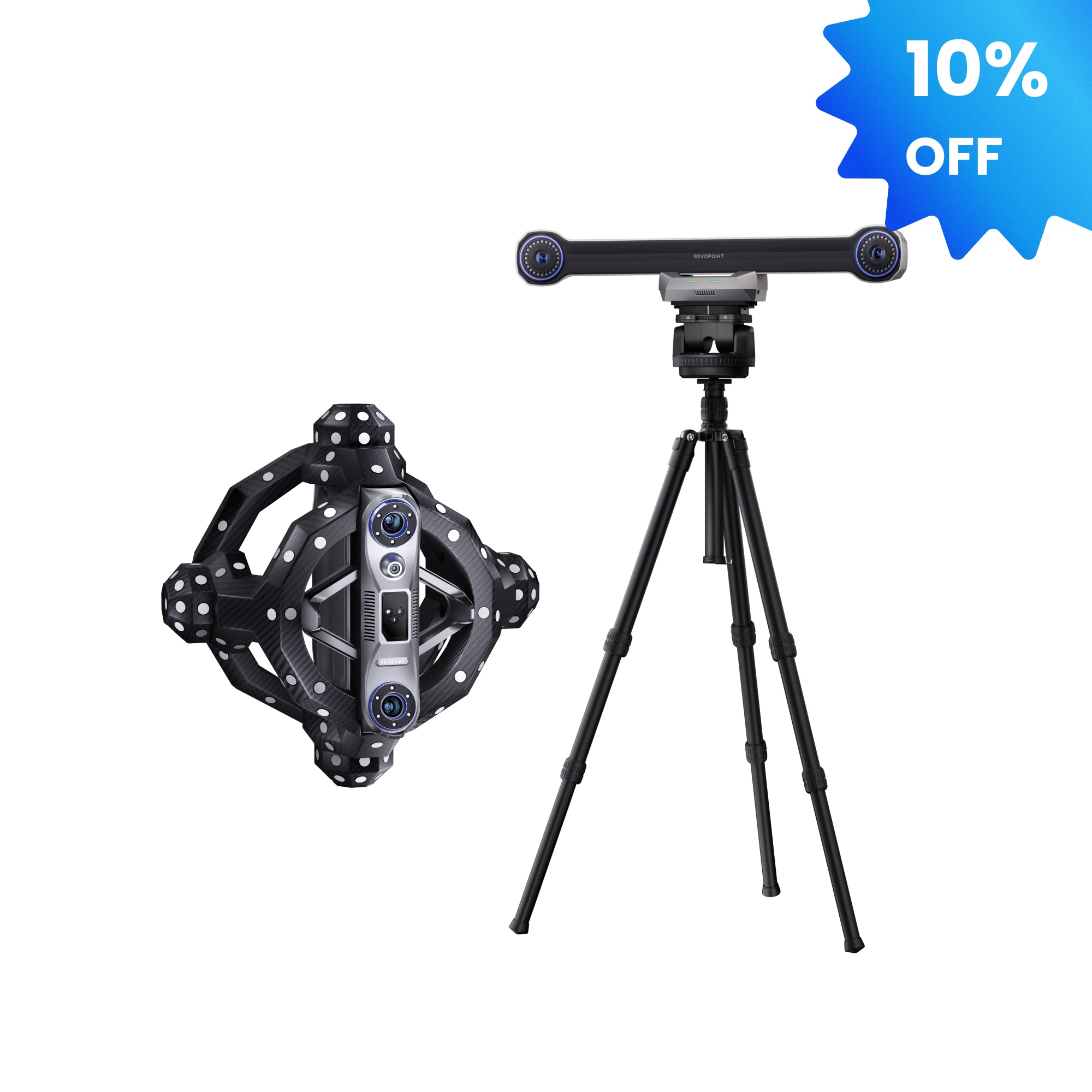 Revopoint Trackit: Optical Tracking 3D Scanner for Marker-free Scans