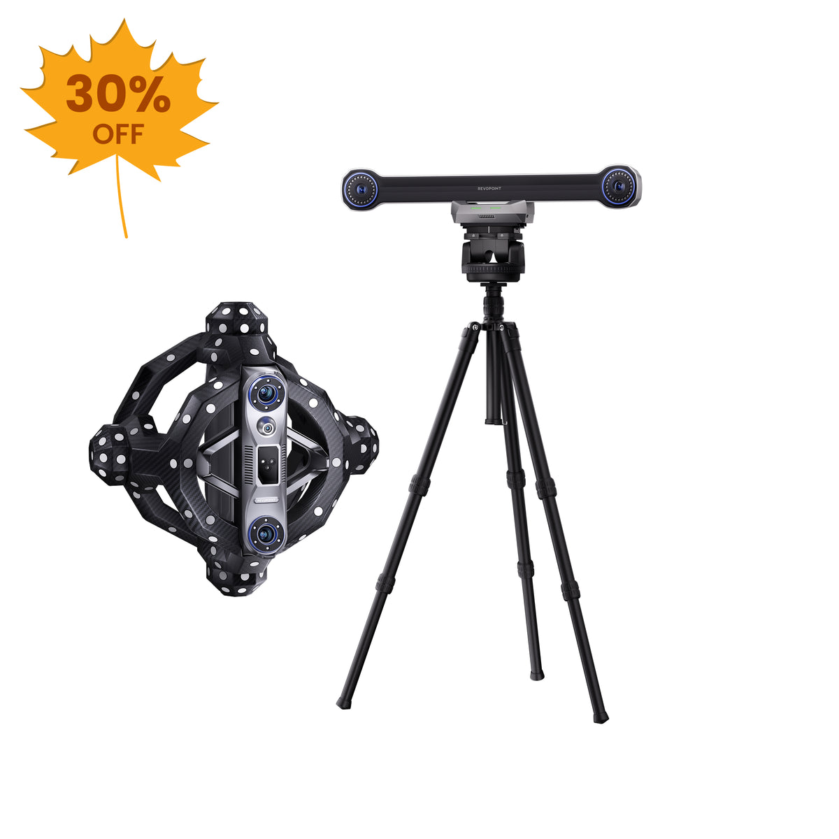 Revopoint Trackit: Optical Tracking 3D Scanner for Marker-free Scans