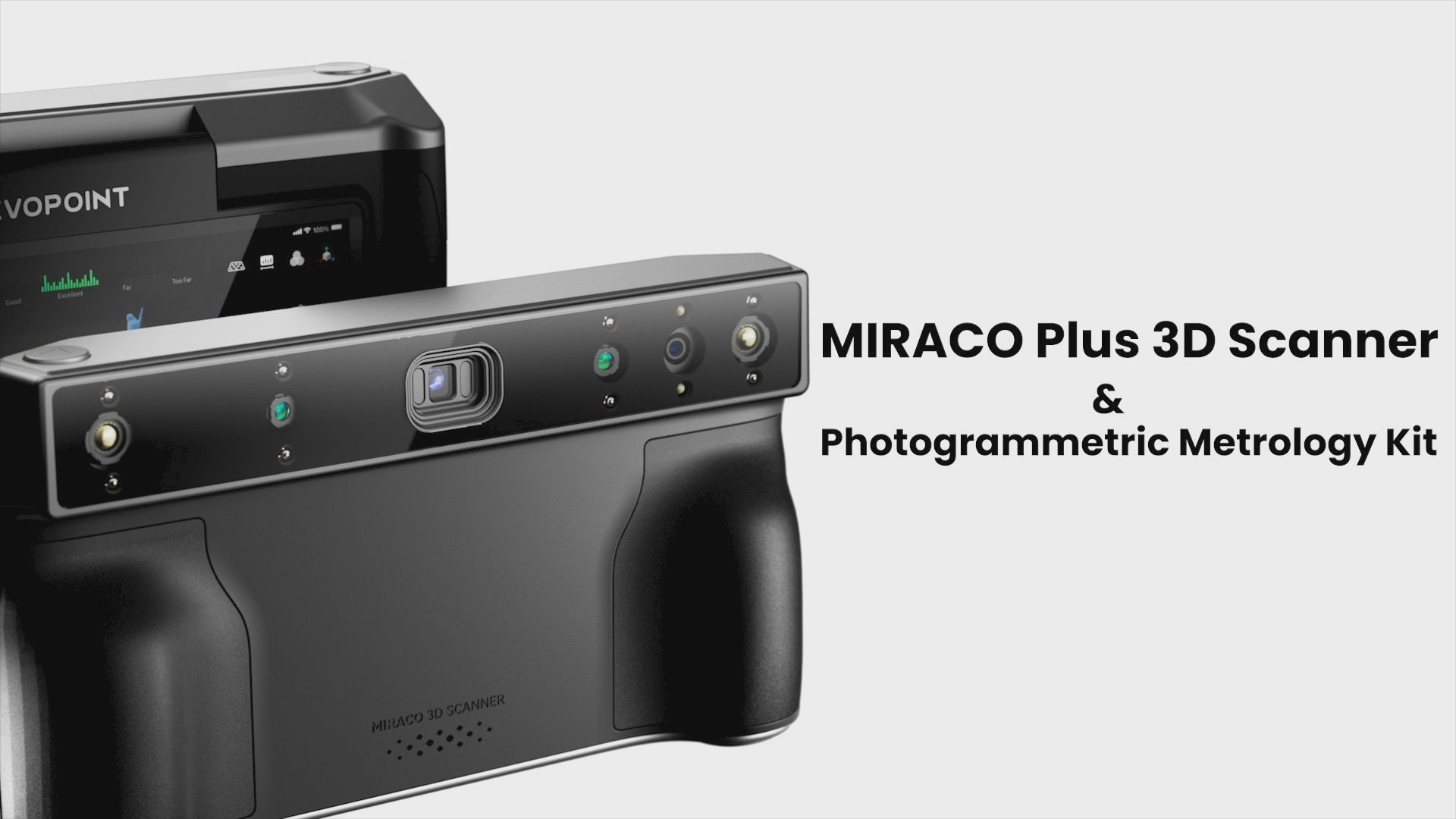 MIRACO PLUS: First Standalone 3D Scanner with Photogrammetric Metrology Capabilities