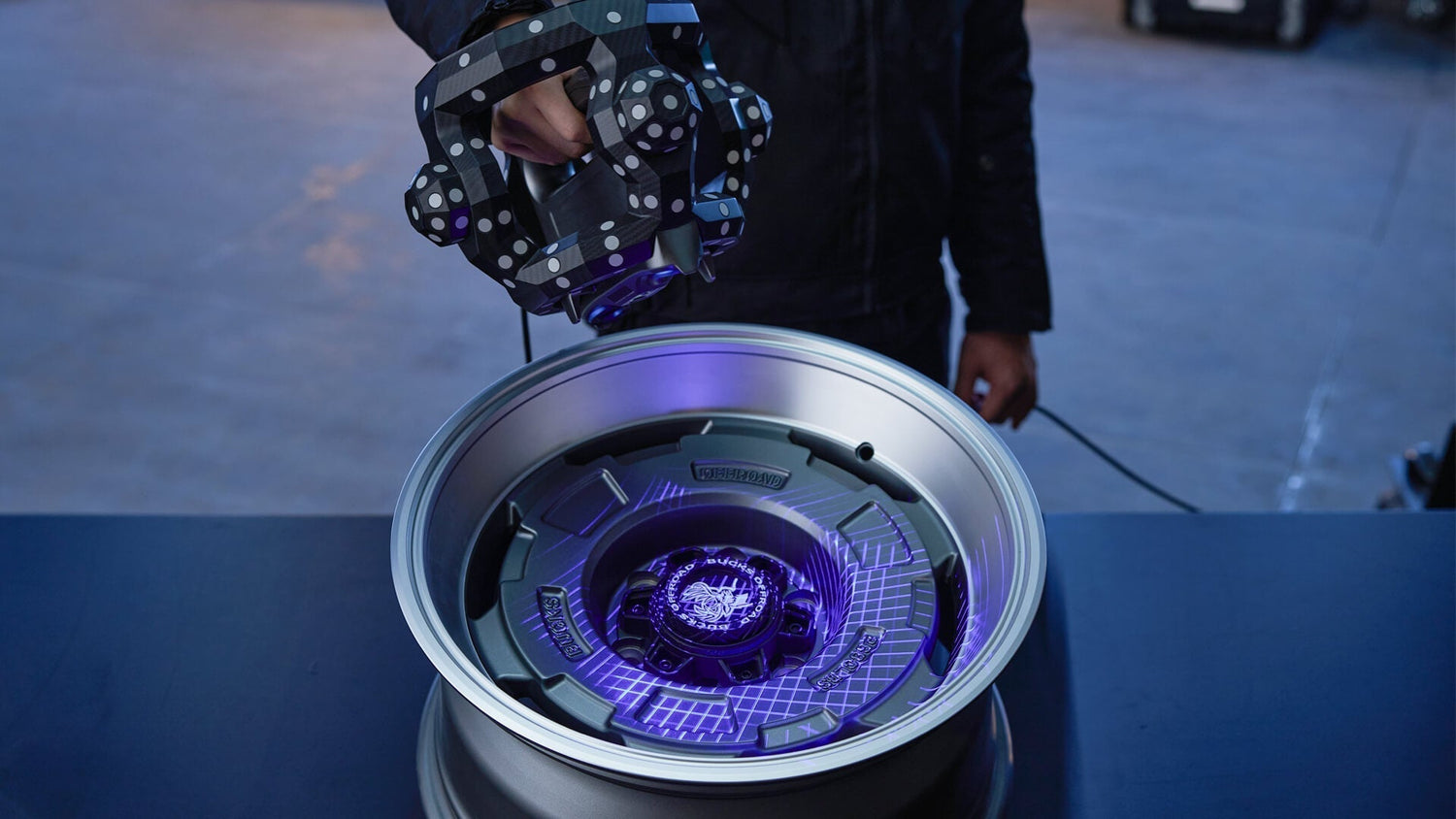 3d scanning a car rim