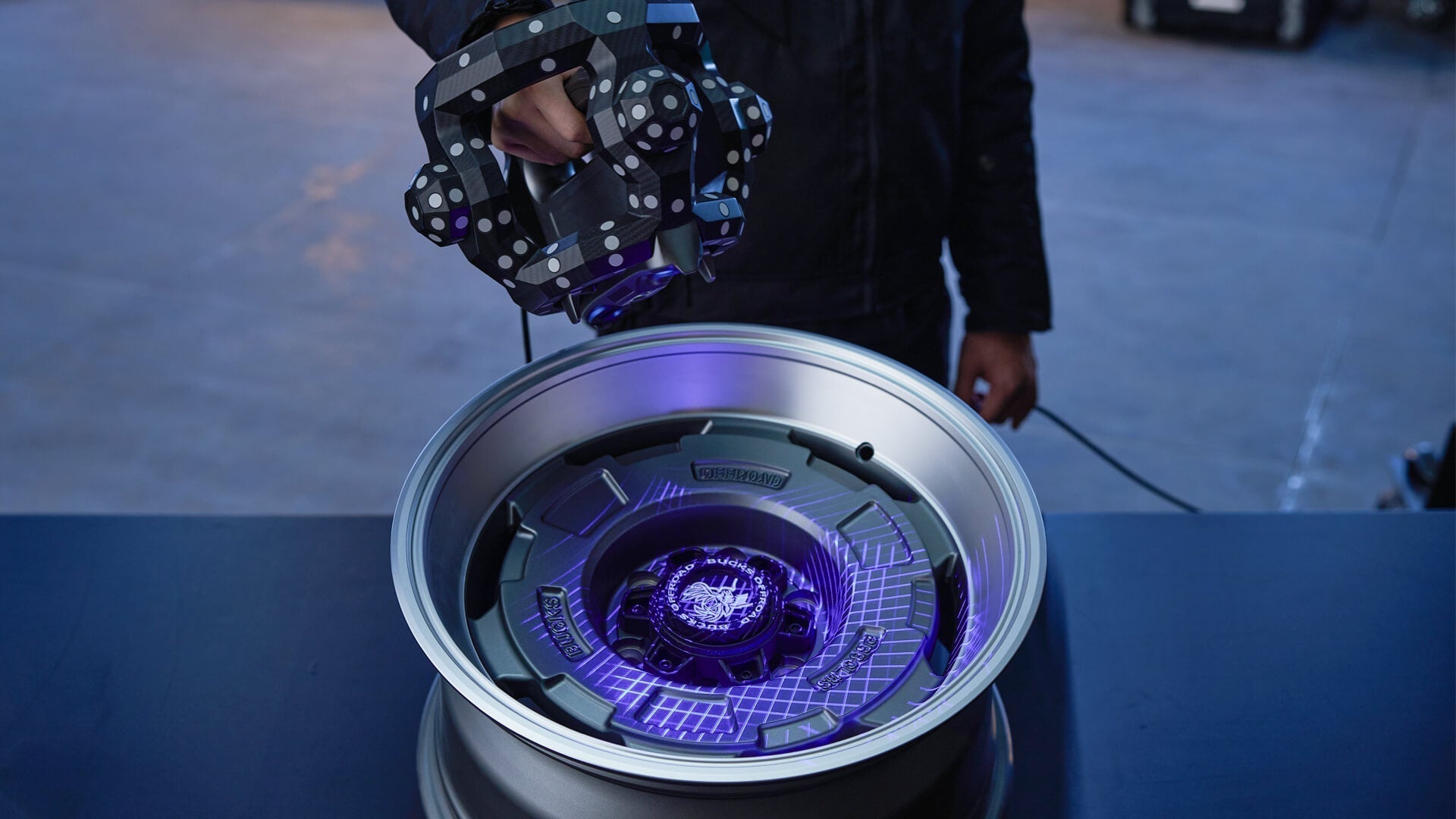 3d scanning a car rim