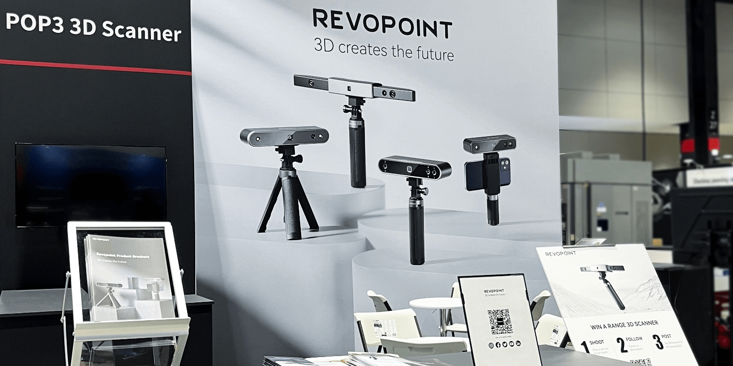 Revopoint Empower 3D Creators at Rapid+TCT 2023