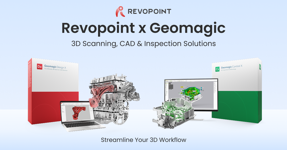 Revopoint Brings the Geomagic Software Suite to 3D Scanning Users Worldwide