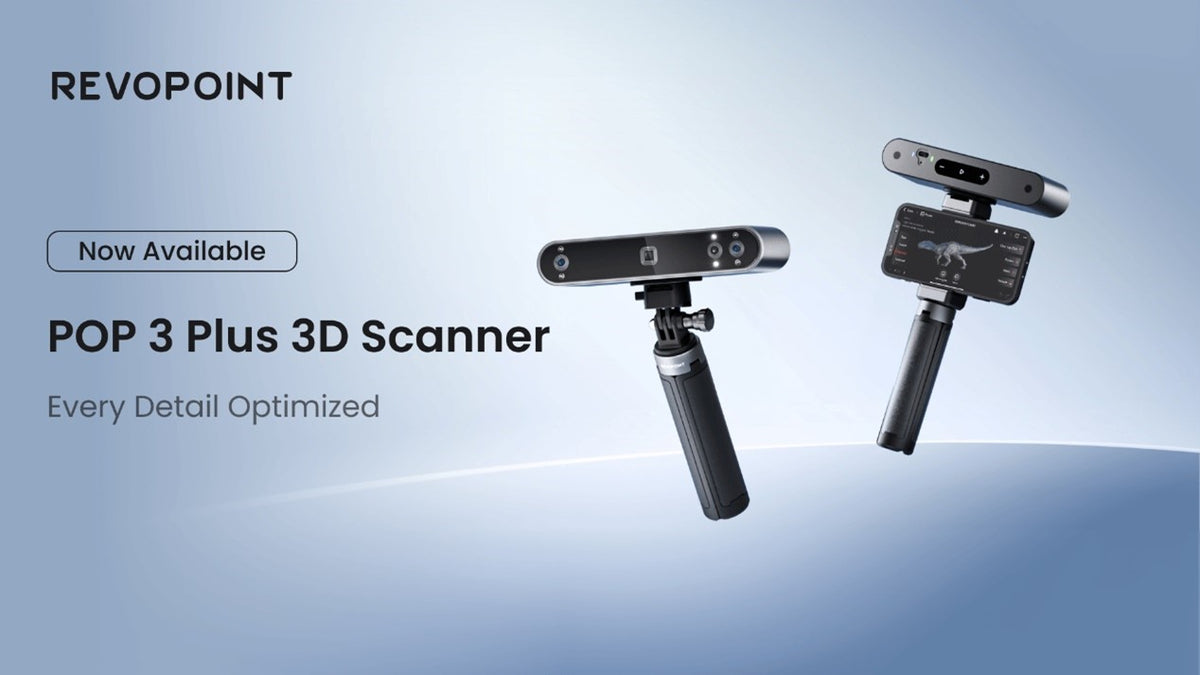 Scanner Pop Revopoint POP 3 Plus 3D Scanner Launches
