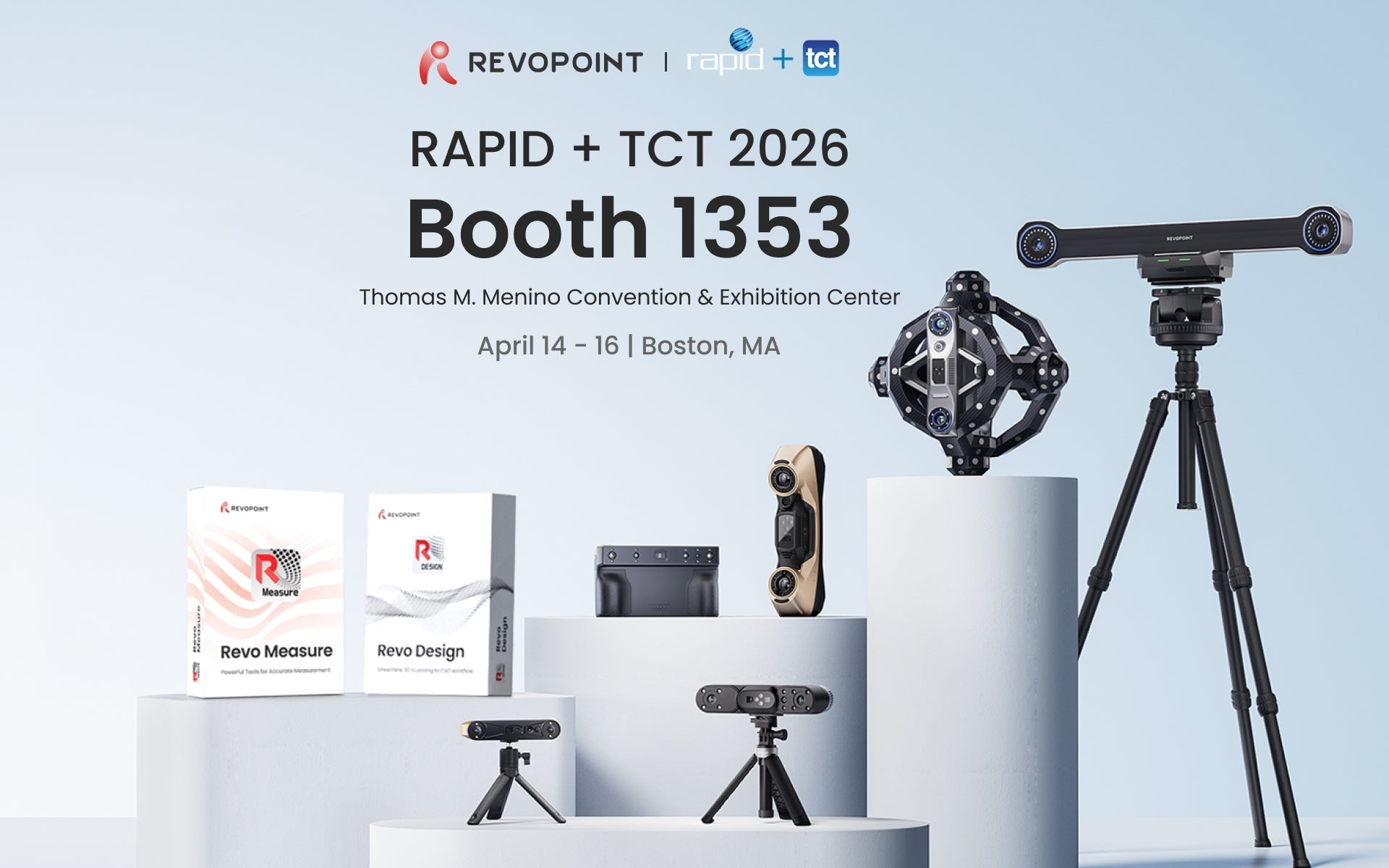 Meet Revopoint at RAPID + TCT 2026 in Boston