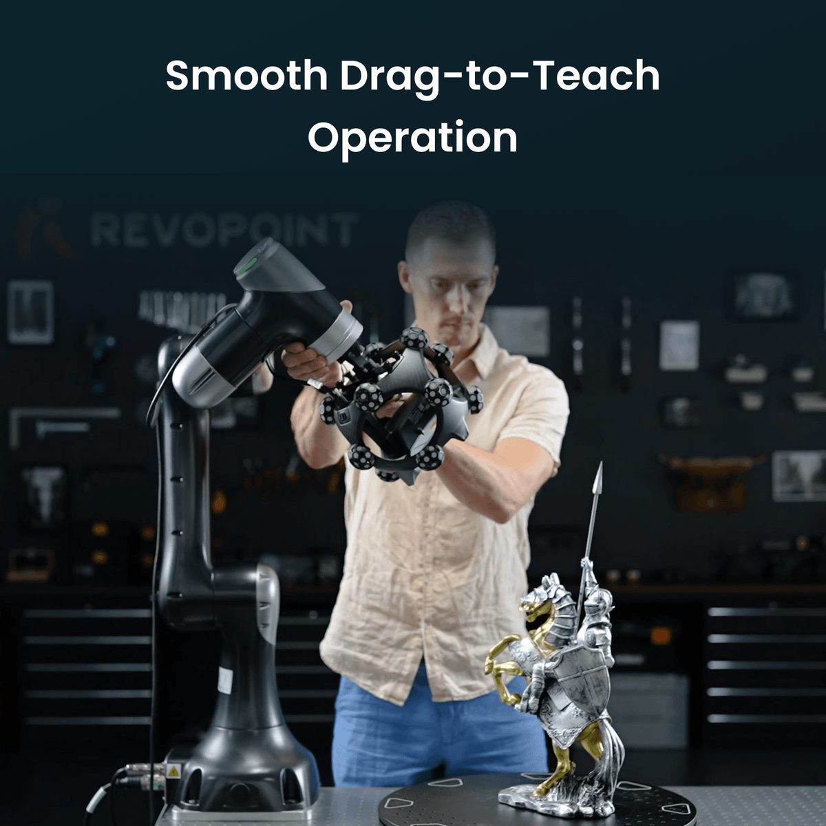 Revopoint Metrohub 09TR: Automated Robotic 3D Scanner