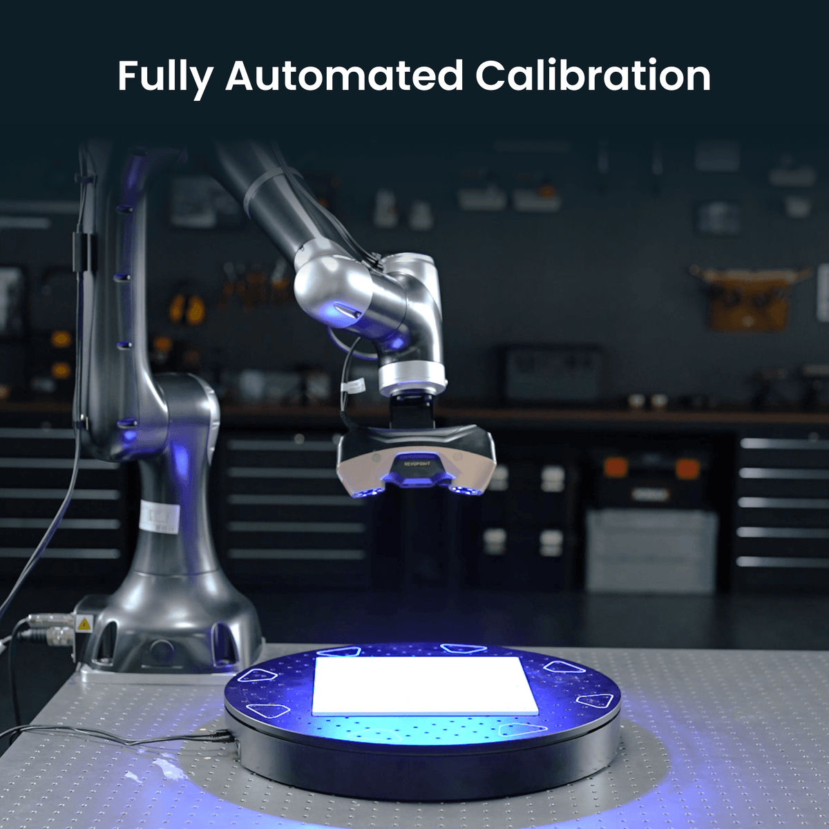 Revopoint Metrohub 09YU: High-Precision Robotic 3D Scanner
