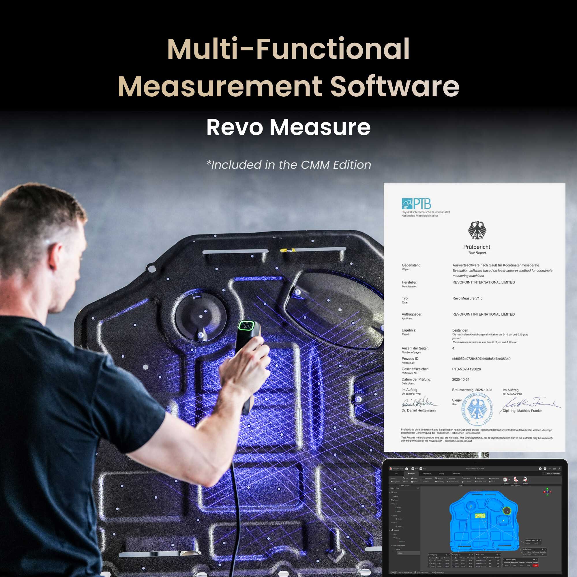 [Preorder]Revopoint MetroY Ultra: High-Performance Wireless 3D Scanner for Small to Medium Workpieces