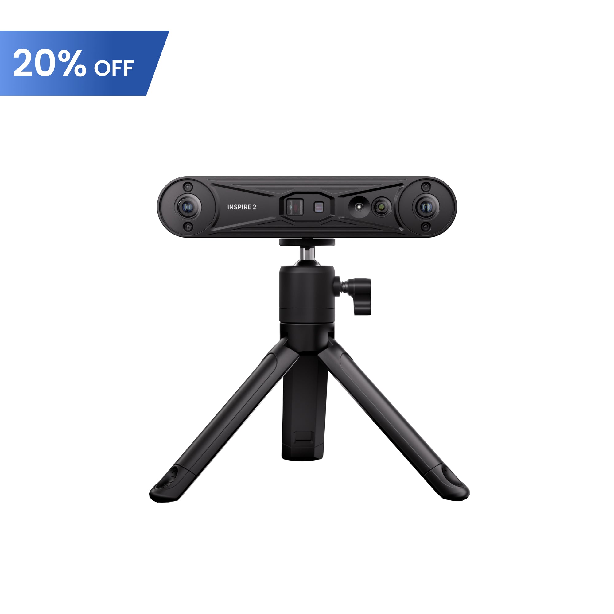 Revopoint INSPIRE 2: Wireless Infrared Laser and Structured Light 3D Scanner