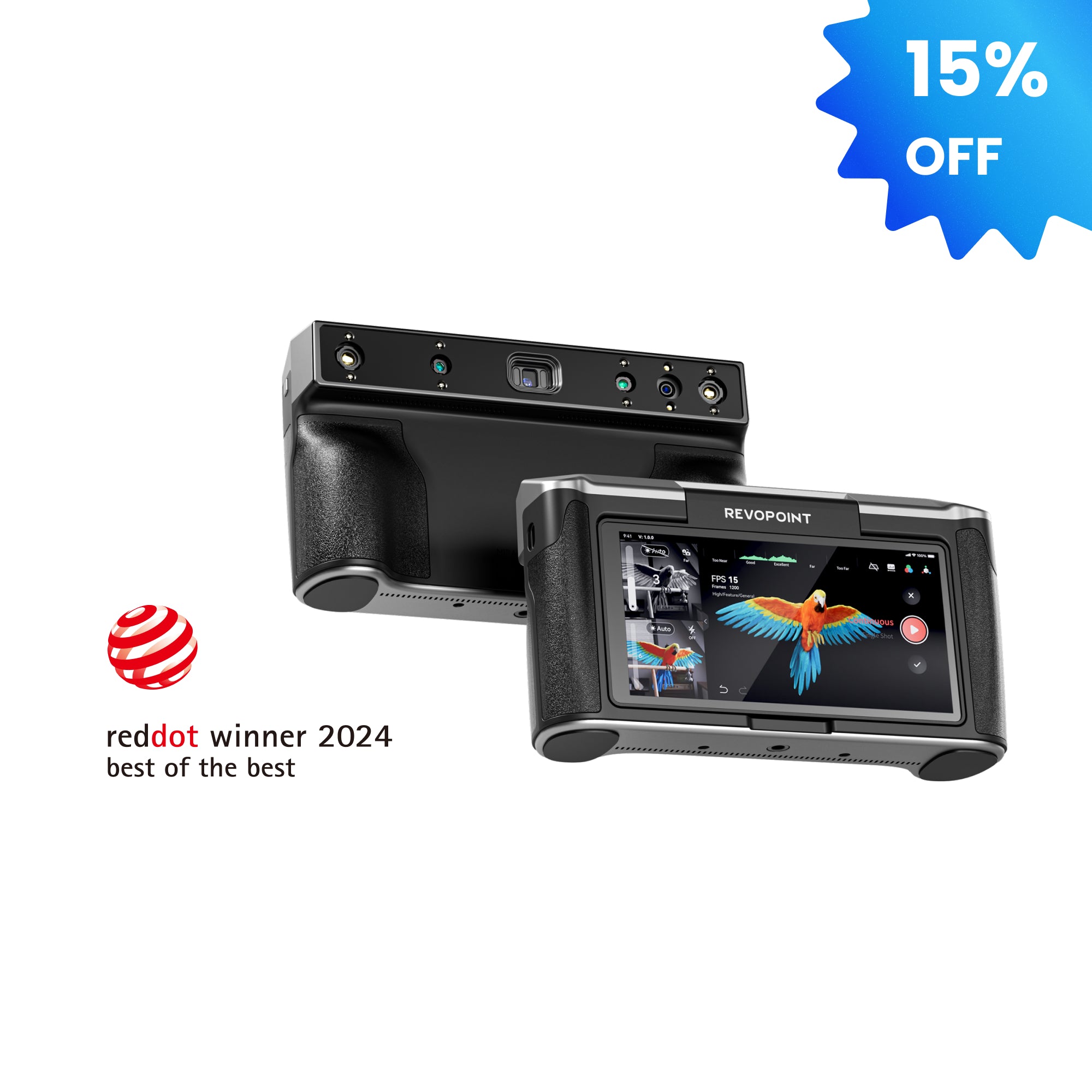 Revopoint MIRACO - Standalone 3D Scanner for Small to Large Objects Scanner