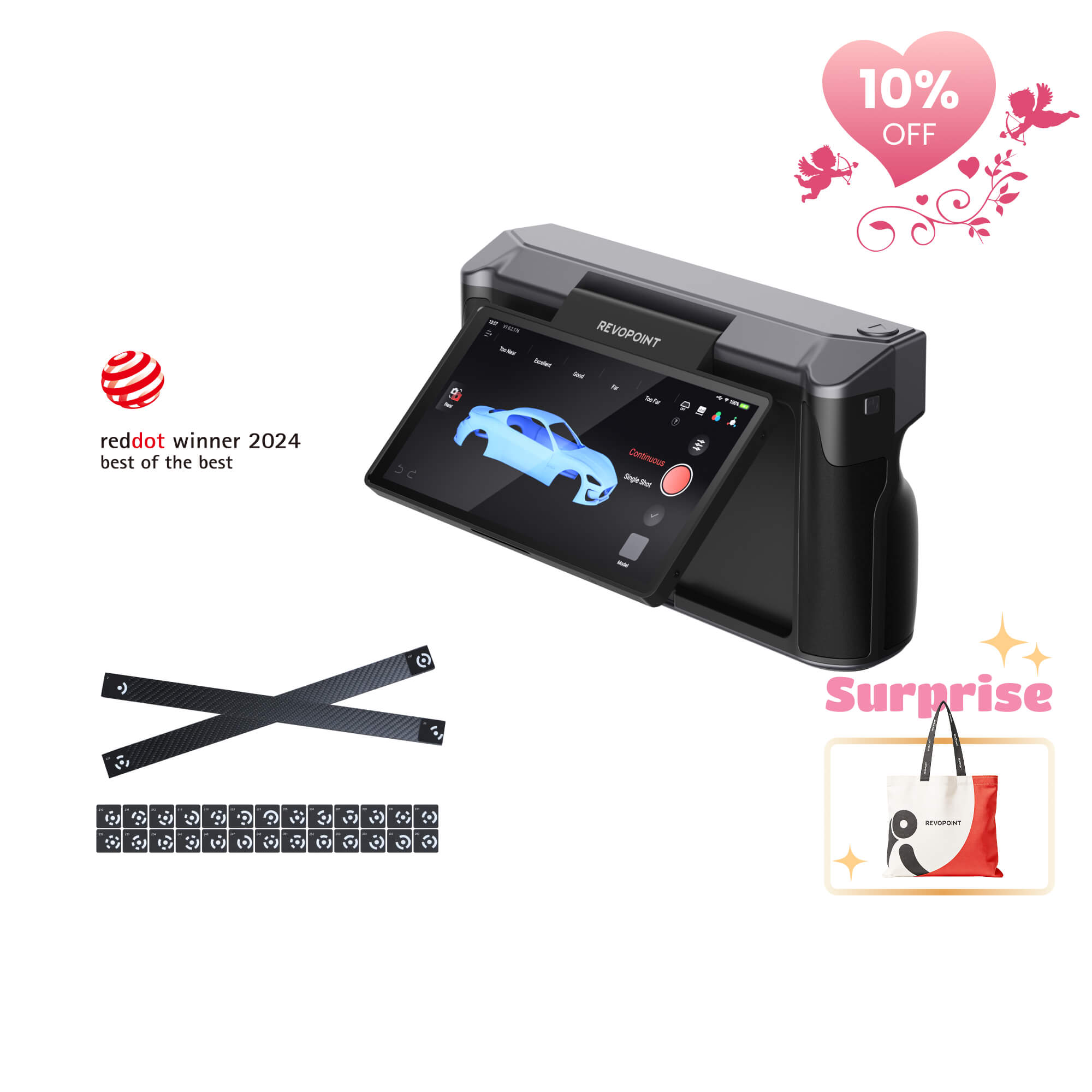 All-in-one 3D Scanner for Professional Applications - Revopoint MIRACO