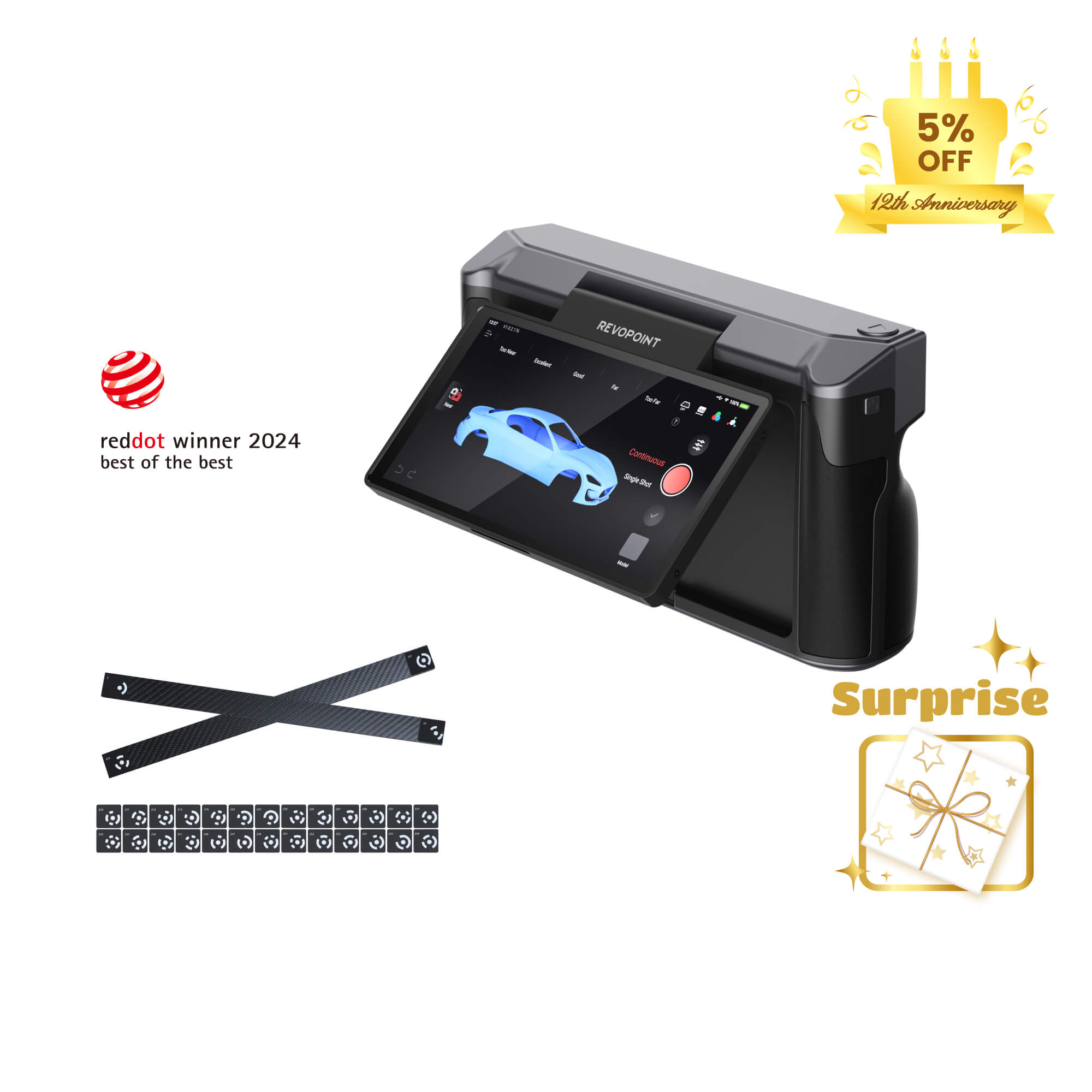 MIRACO Plus: First Standalone 3D Scanner with Photogrammetric Metrology Capabilities