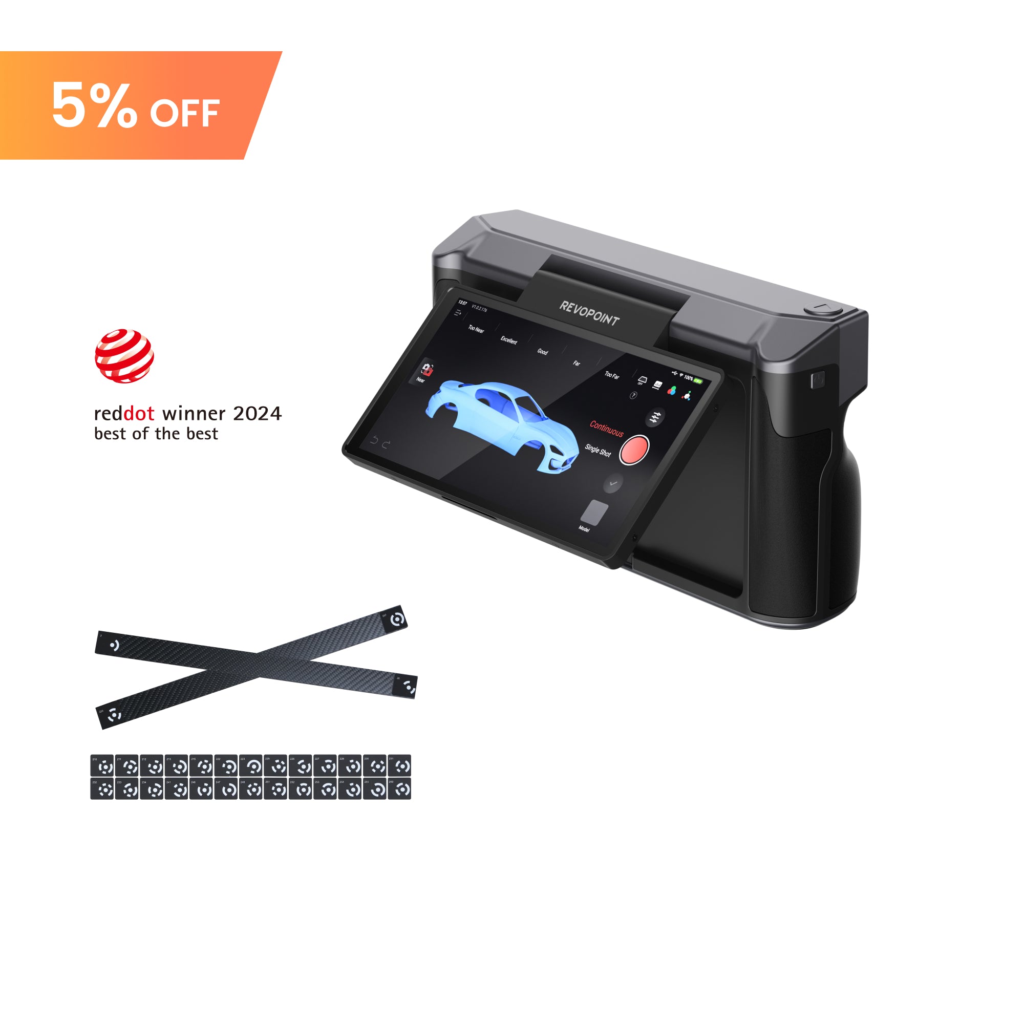 All-in-one 3D Scanner for Professional Applications - Revopoint MIRACO
