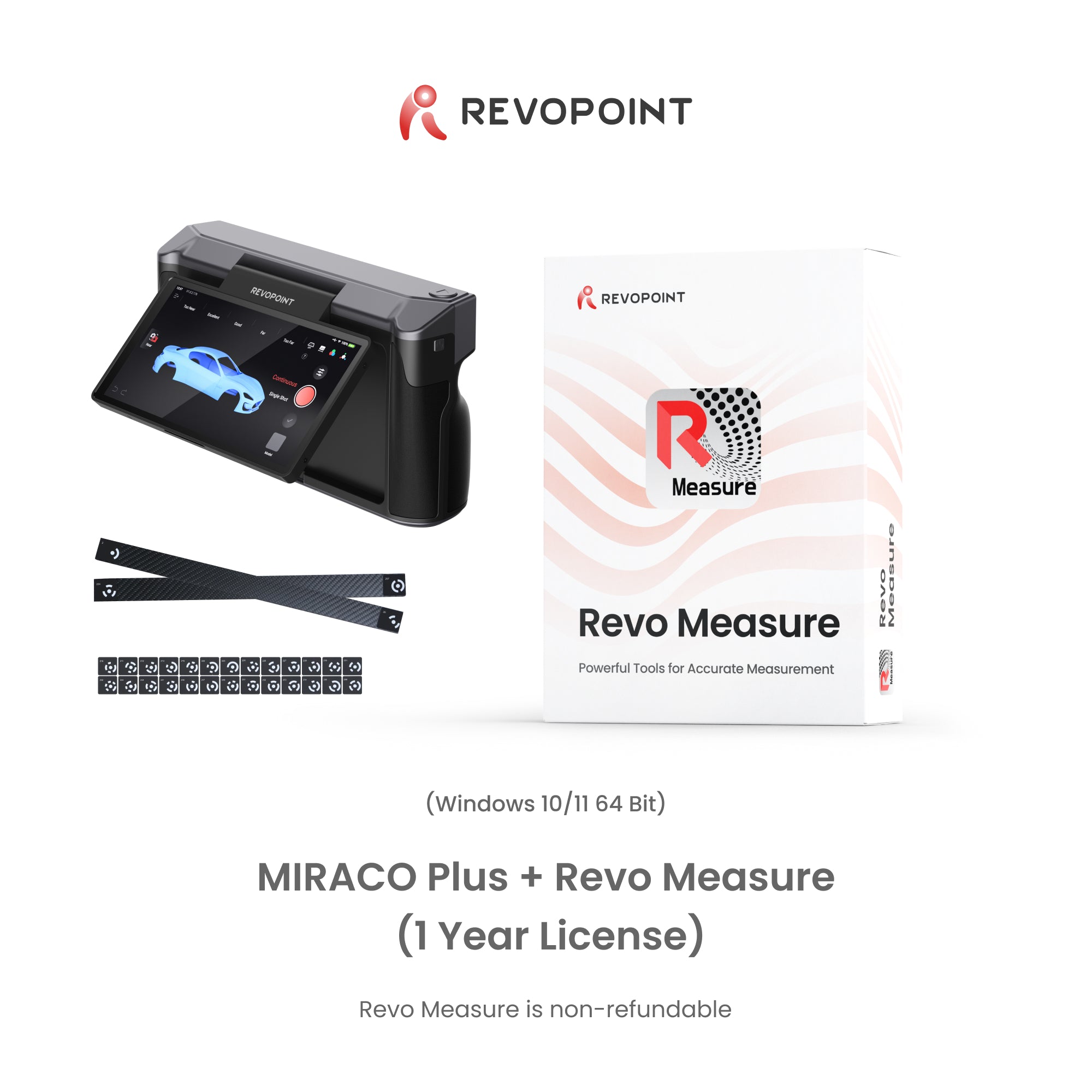 All-in-one 3D Scanner for Professional Applications - Revopoint MIRACO
