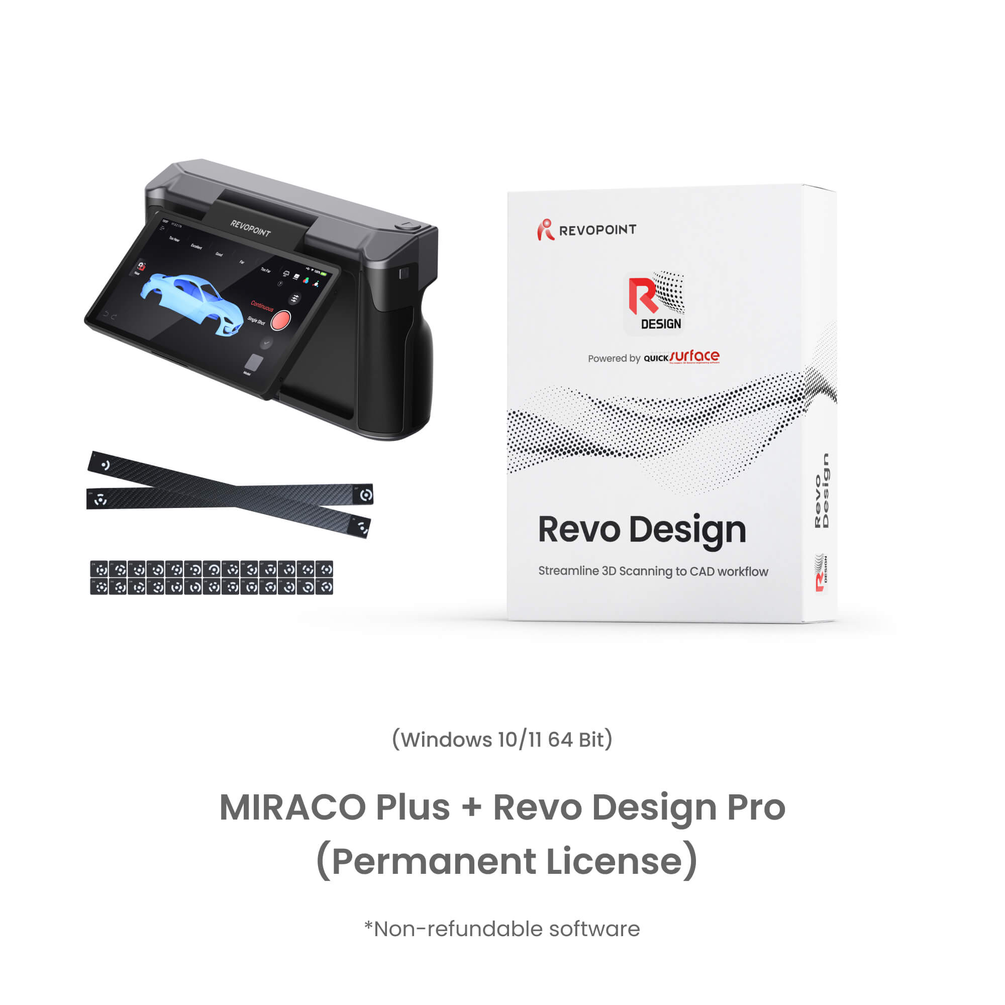 All-in-one 3D Scanner for Professional Applications - Revopoint MIRACO