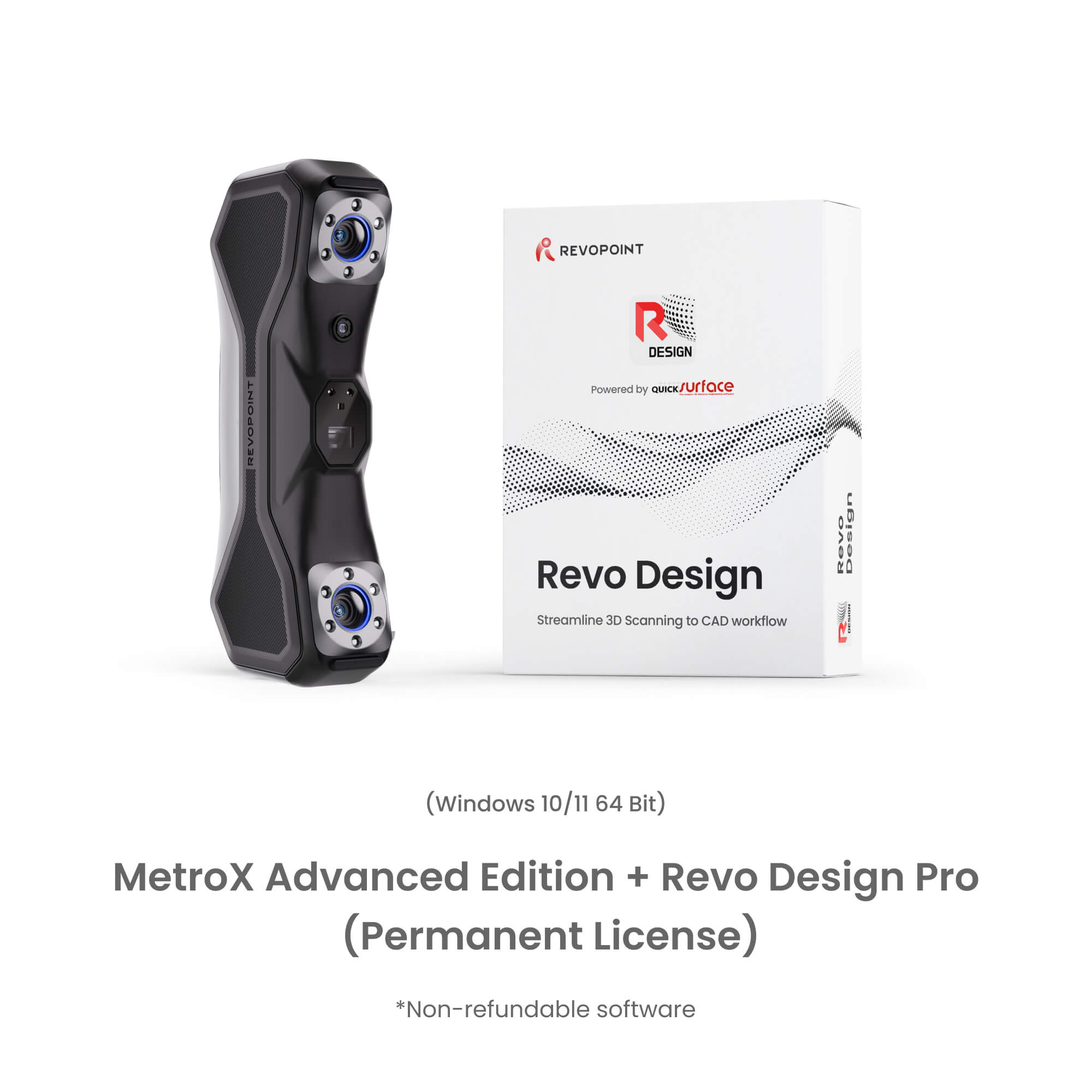 Revopoint MetroX: Professional 3D Laser Scanner