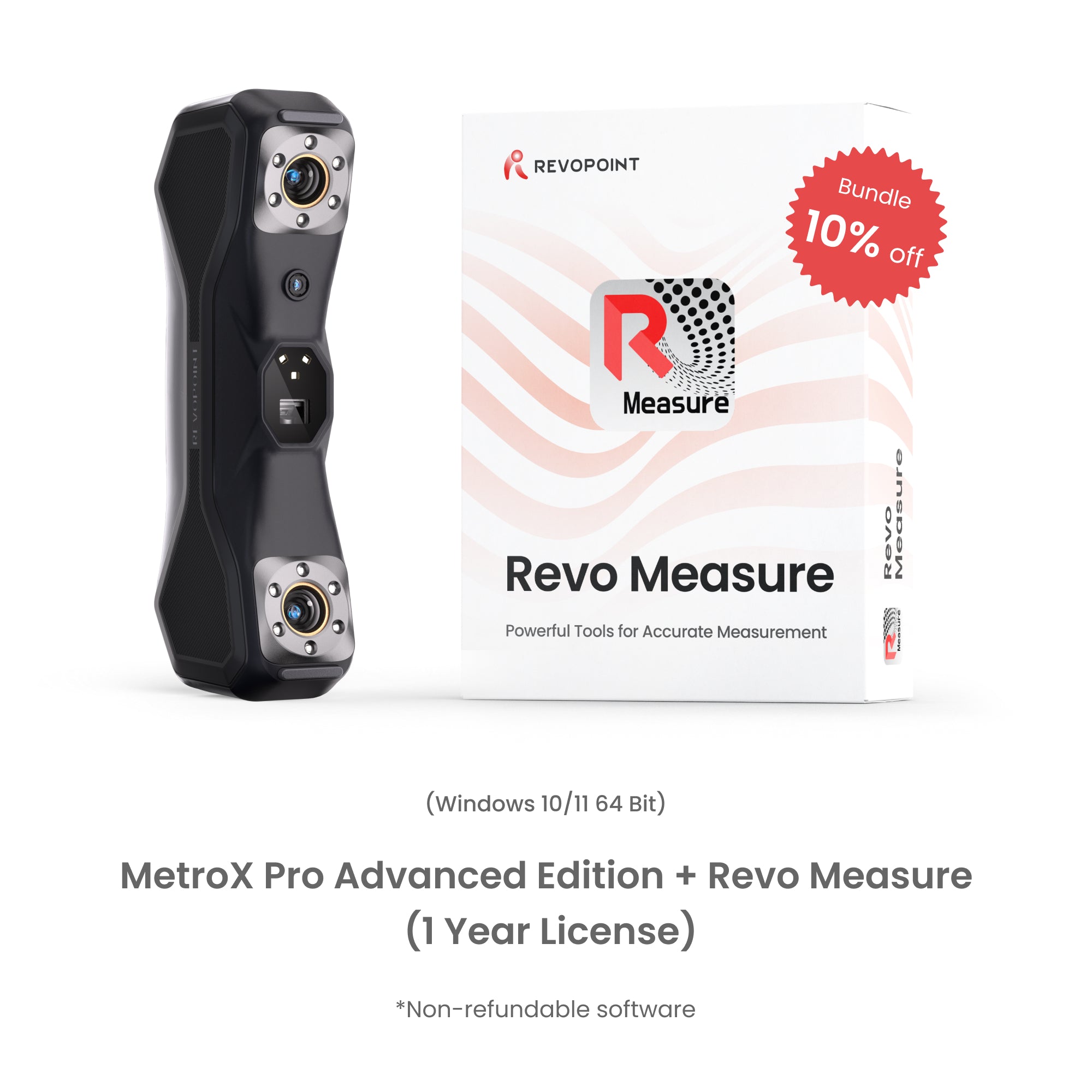Revopoint MetroX & MetroX Pro: Blue Laser Line and Full-field Structured Light 3D Scanner