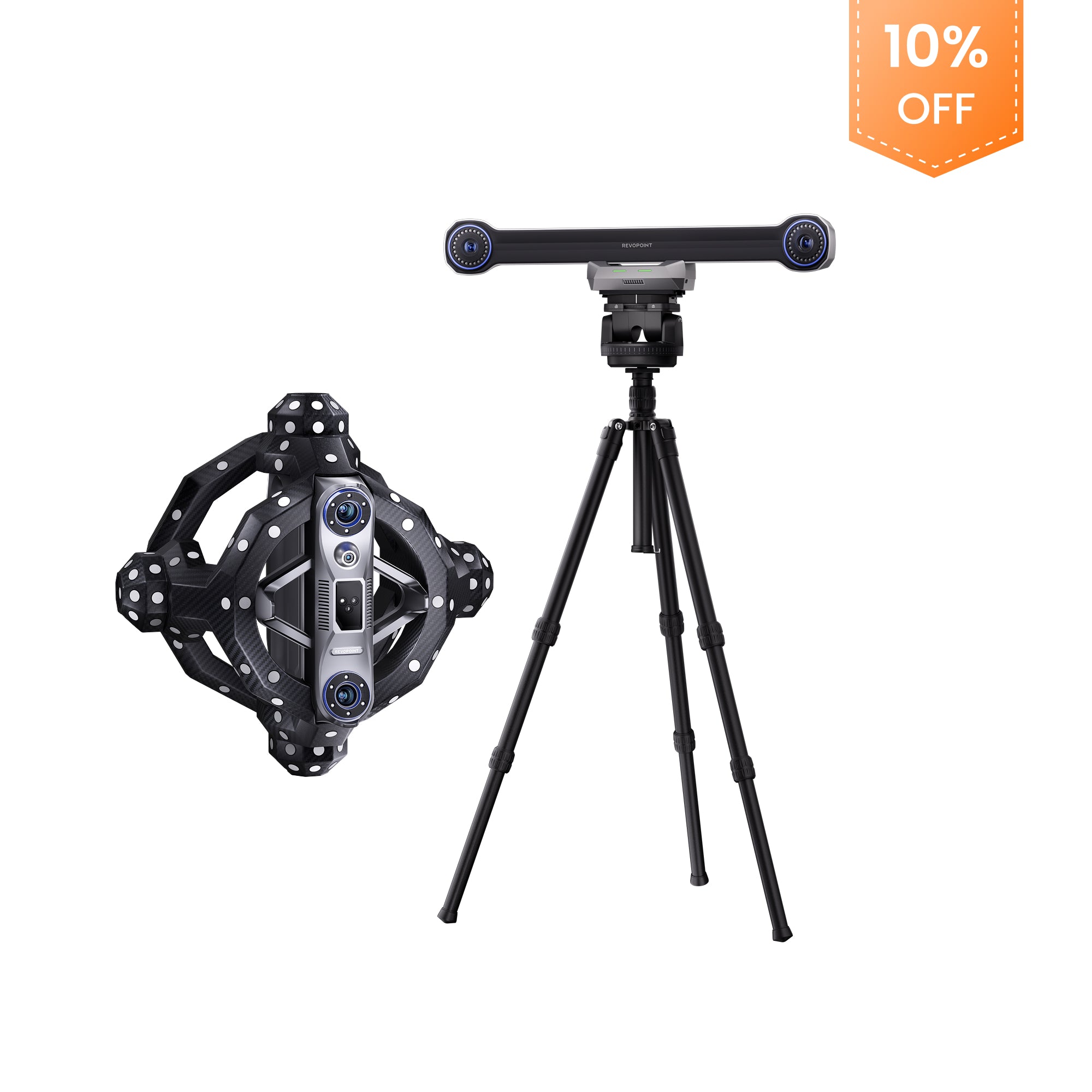 Revopoint Trackit: Optical Tracking 3D Scanner for Marker-free Scans