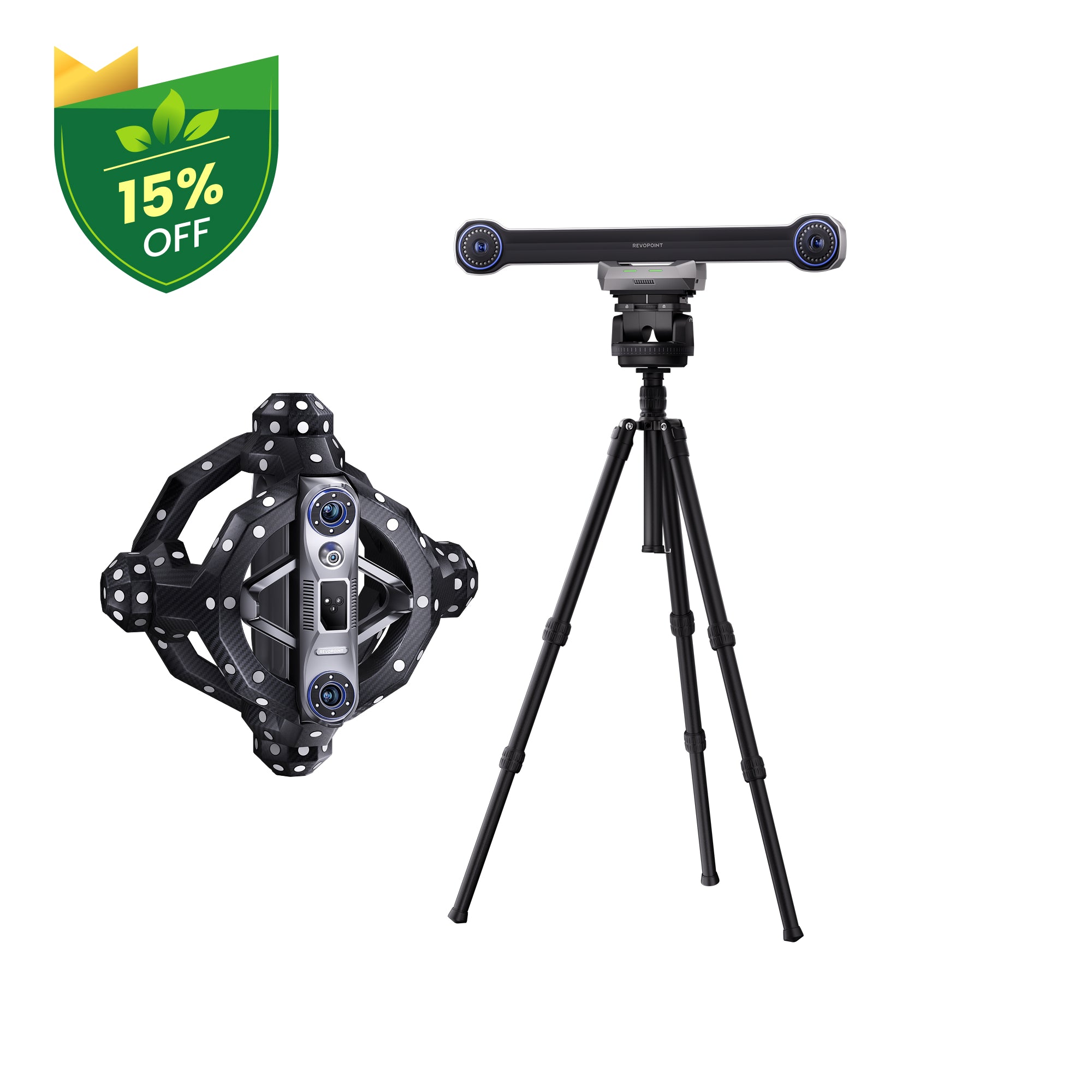 Revopoint Trackit: Optical Tracking 3D Scanner for Marker-free Scans