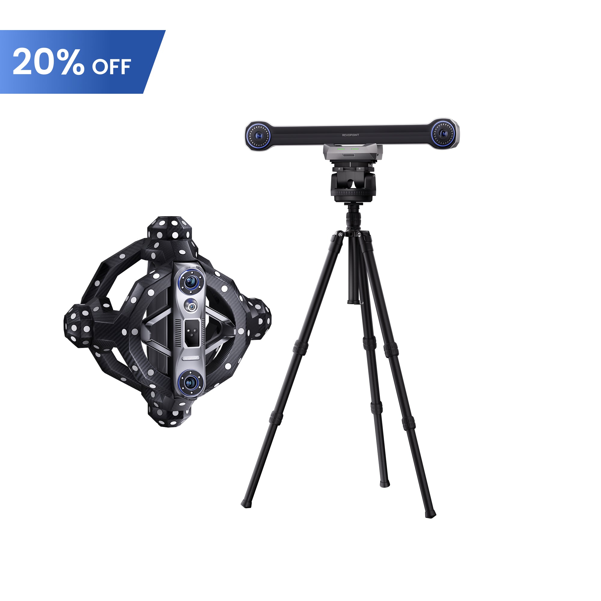 Revopoint Trackit: Optical Tracking 3D Scanner for Marker-free Scans