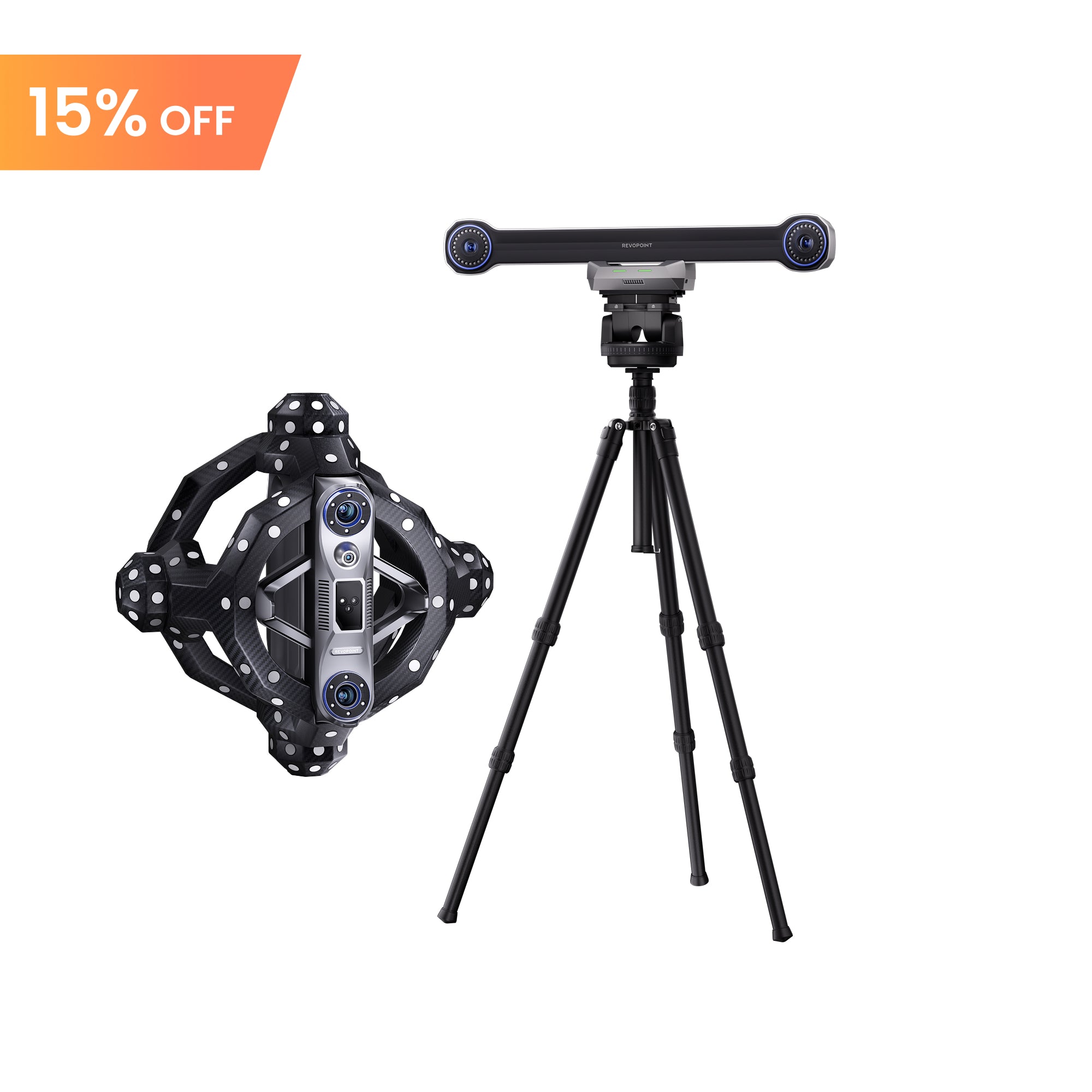 Revopoint Trackit: Optical Tracking 3D Scanner for Marker-free Scans