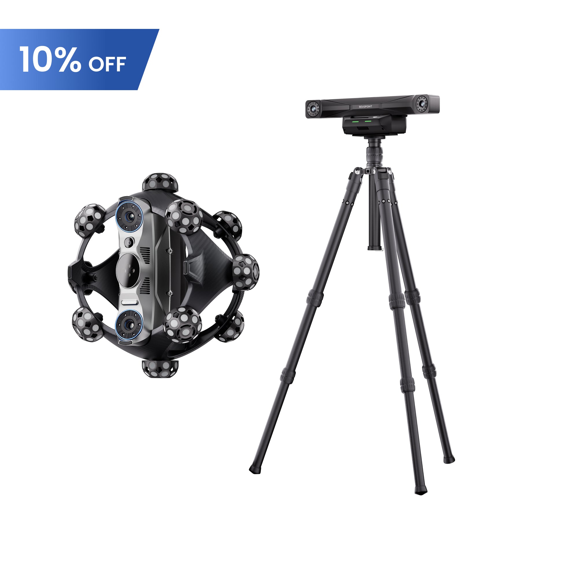Revopoint Trackit SR: Wireless Optical Tracking 3D Scanner | Marker-free & Portable