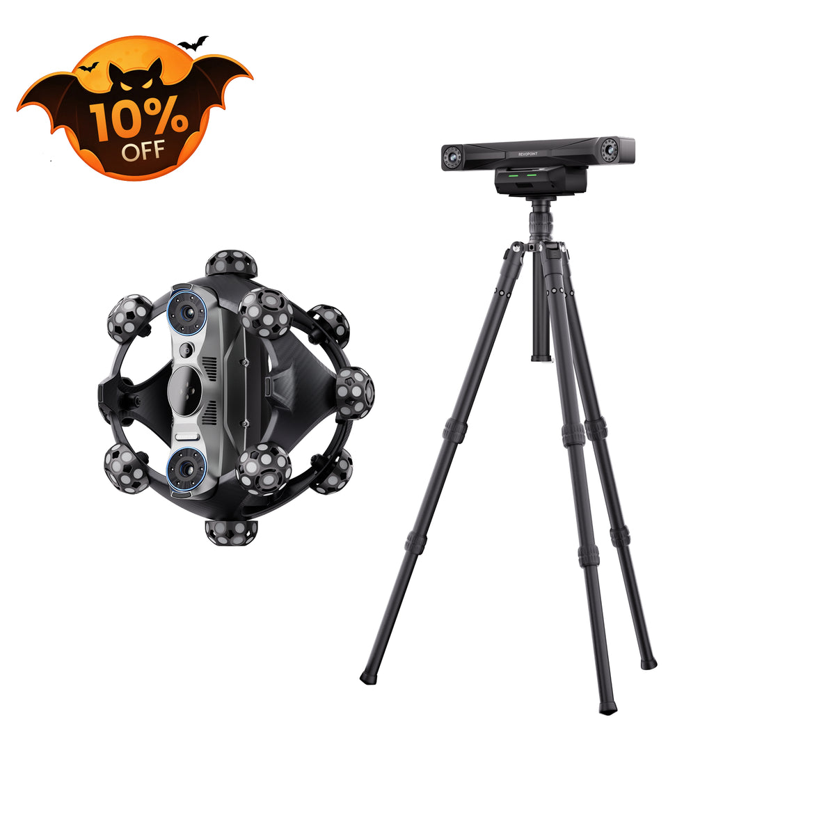 Revopoint Trackit SR: Wireless Optical Tracking 3D Scanner | Marker-free & Portable