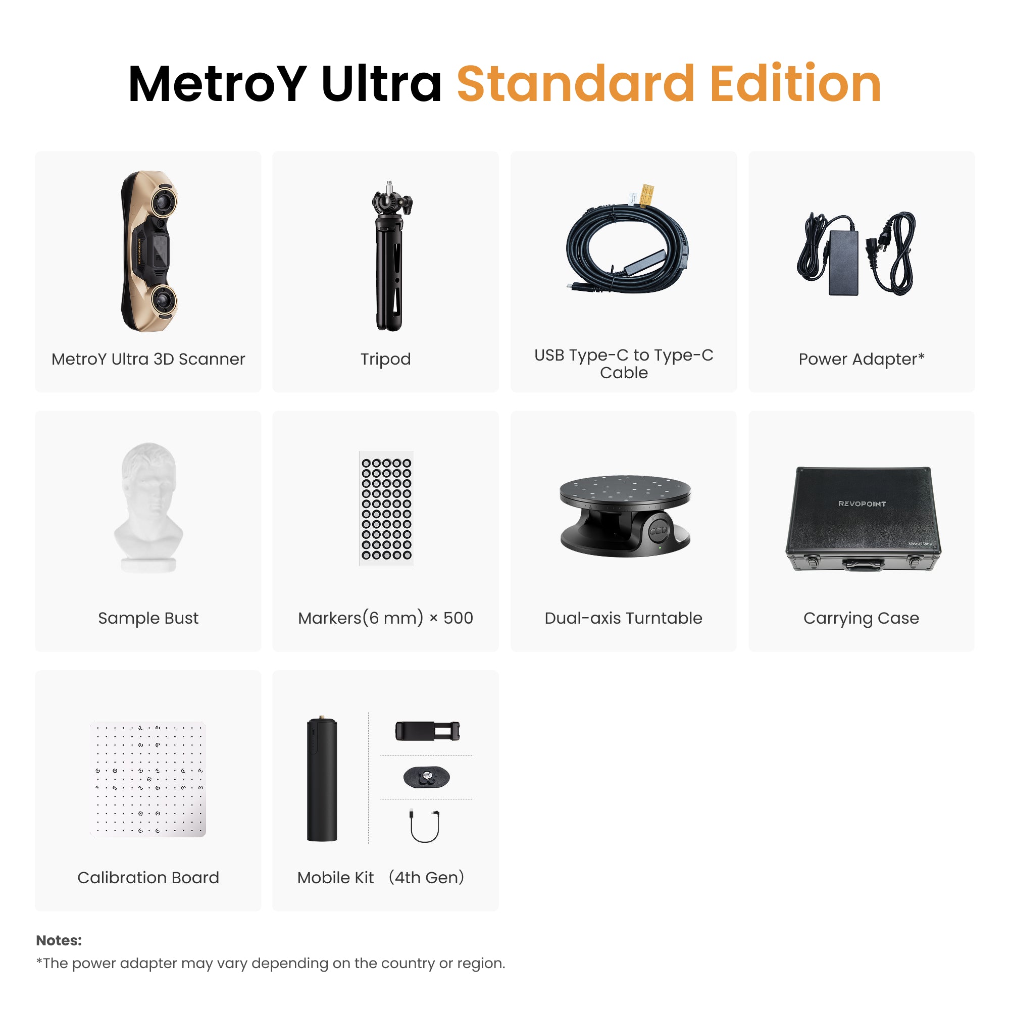 [Preorder]Revopoint MetroY Ultra: High-Performance Wireless 3D Scanner for Small to Medium Workpieces