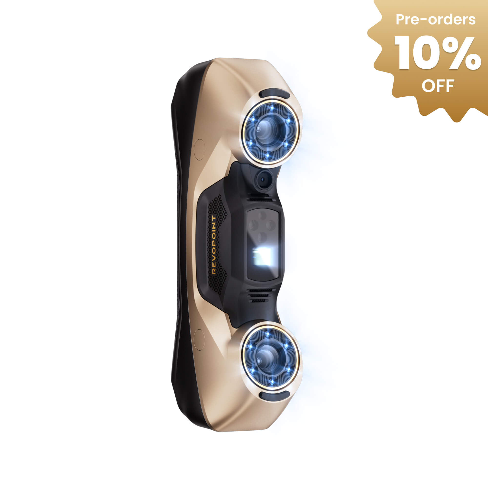 [Preorder]Revopoint MetroY Ultra: High-Performance Wireless 3D Scanner for Small to Medium Workpieces