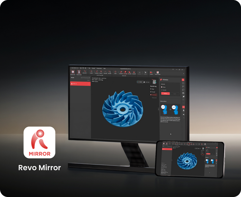 Wireless Scanning and Mirroring