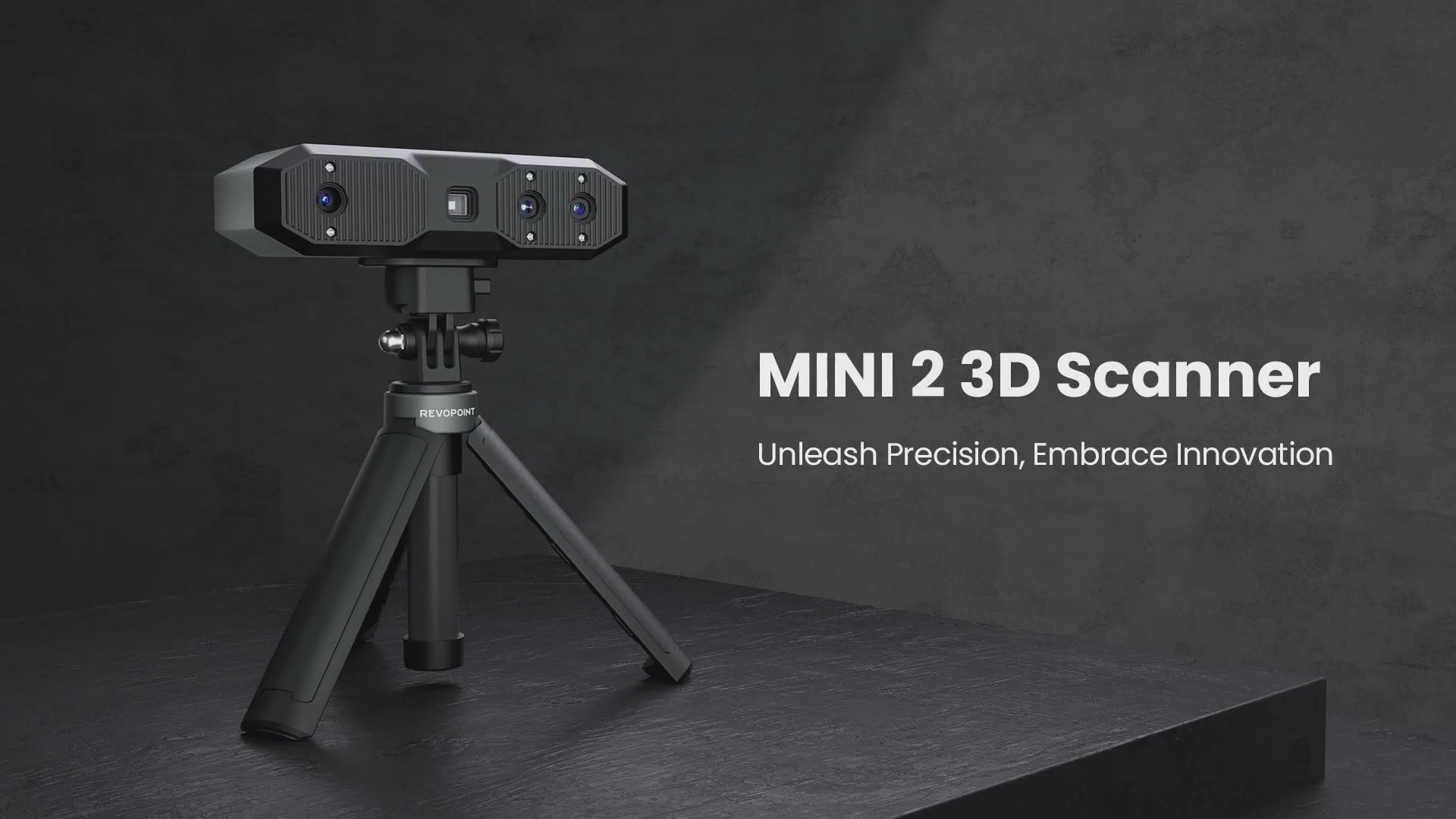 MINI 2 3D Scanner: Blue Light with Precision 0.02m